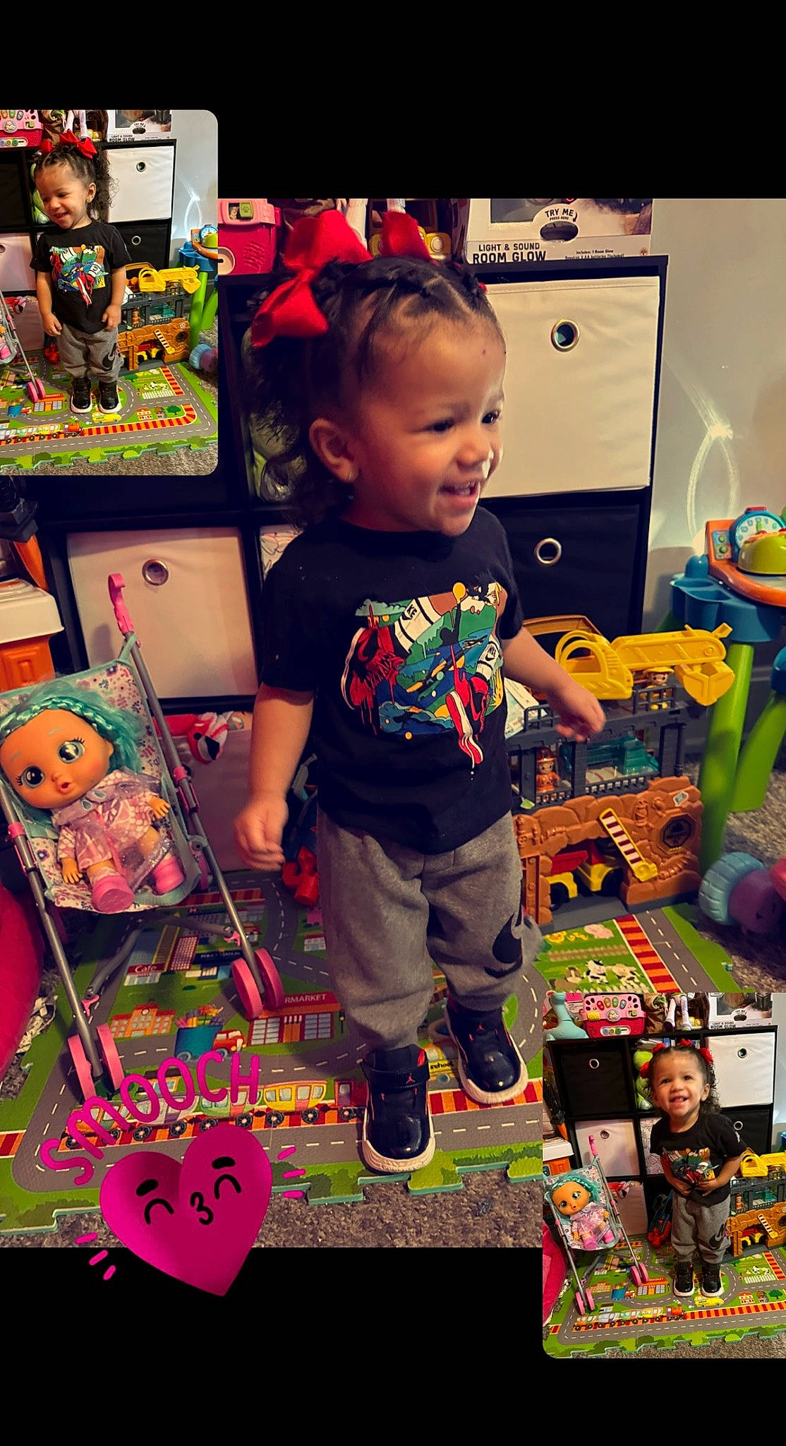 Annalia joined the competition — help win amazing prizes! art, baby, baby_toddler_clothing, baby_toys, child, fun, happy, joy, magenta, pattern, person, photograph, pink, play, product, purple, room, smile, snapshot, t_shirt