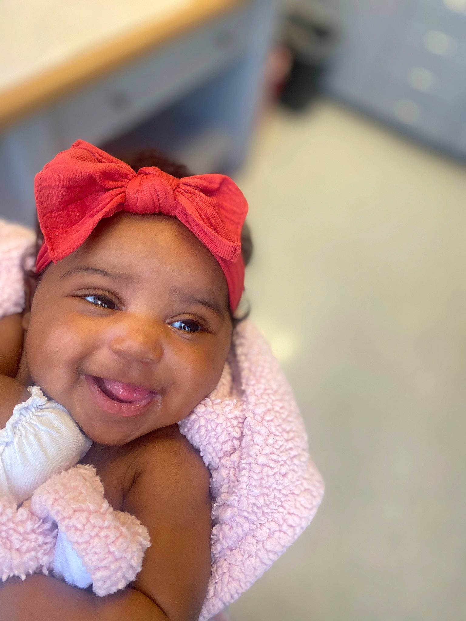 Malani joined the competition — help win amazing prizes! baby, cap, cheek, child, clothing, eyelash, fashion_accessory, hair_accessory, happy, headband, headpiece, headwear, joy, leisure, lip, magenta, nose, person, recreation, skin