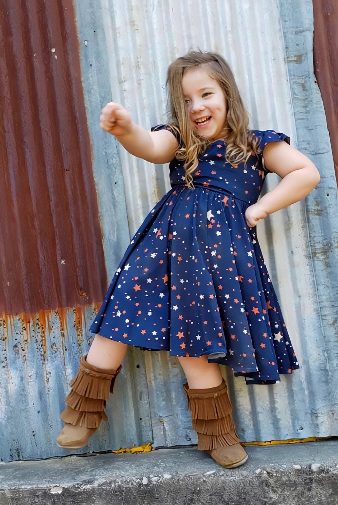 Indigo joined the competition — help win amazing prizes! cool, day_dress, denim, dress, fashion_design, footwear, formal_wear, fun, hair, happy, joint, joy, leg, long_hair, one_piece_garment, person, shoulder, sleeve, smile, textile