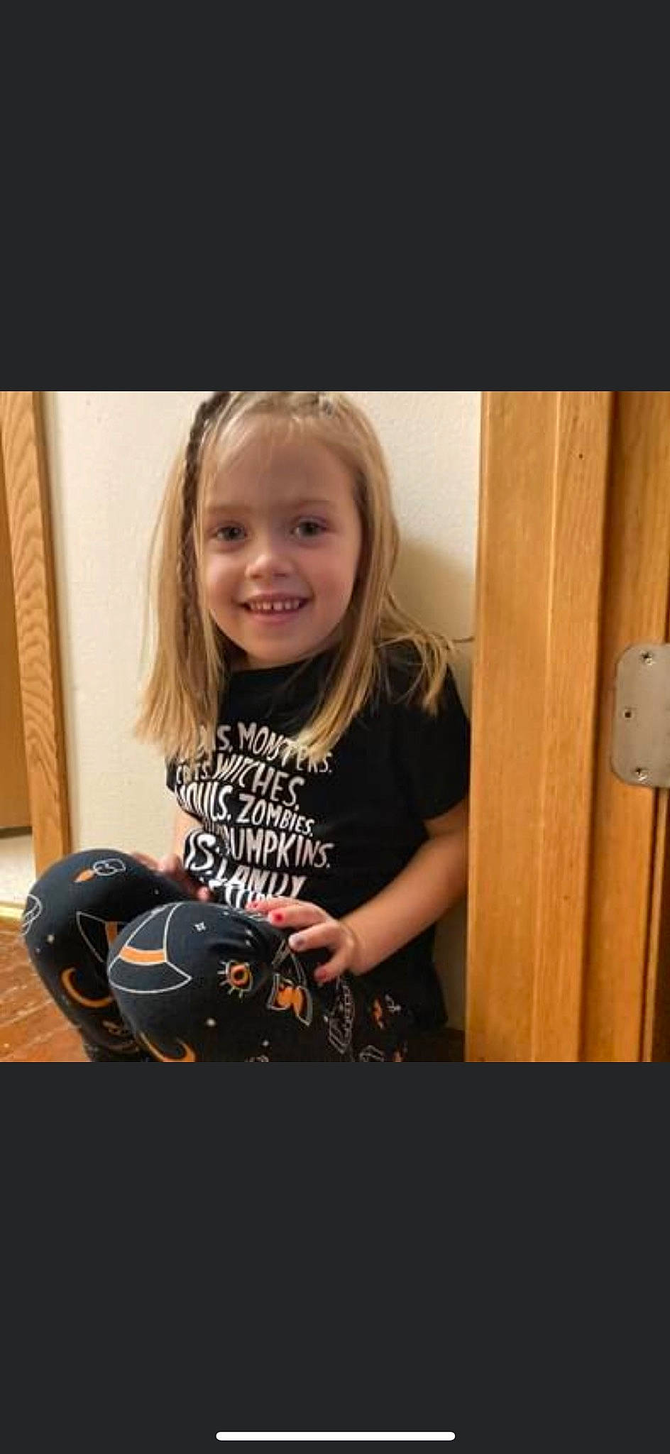 Piper joined the competition — help win amazing prizes! audio_equipment, child, face, flash_photography, fun, gadget, happy, iris, joy, pattern, person, personal_protective_equipment, play, recreation, room, sitting, sleeve, smile, sports_equipment, t_shirt