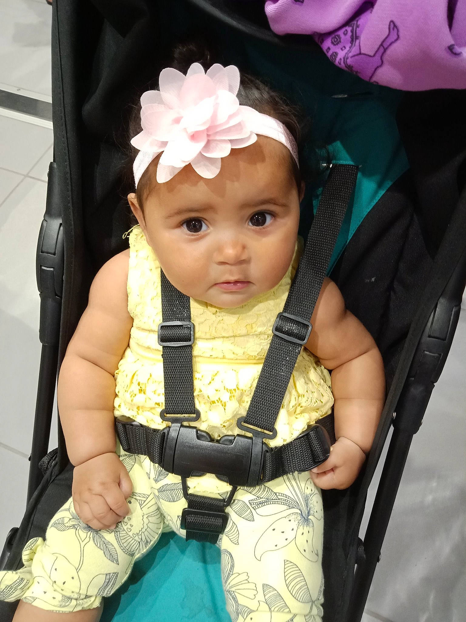 Alinta joined the competition — help win amazing prizes! baby, baby_carriage, baby_products, child, fashion_accessory, flower, hair_accessory, hand, head, headband, headpiece, headwear, person, plant, product, skin, smile, toddler