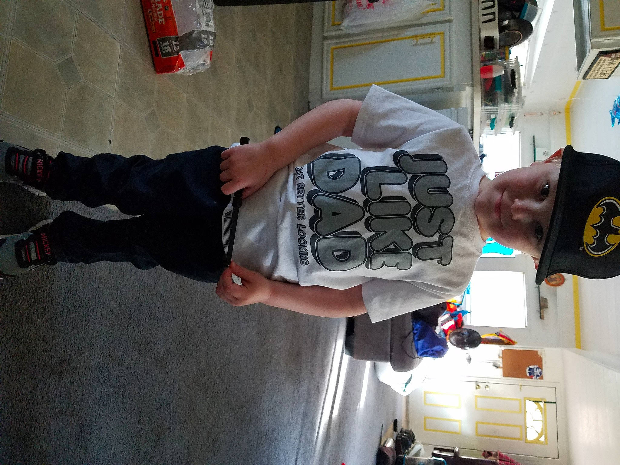 Derrick is registered to the contest to win money with this photo: automotive_design, elbow, electrical_wiring, engineering, eyewear, finger, flooring, fun, gas, hat, headwear, human_leg, machine, person, personal_protective_equipment, room, sunglasses, t_shirt, walking_shoe, wrist