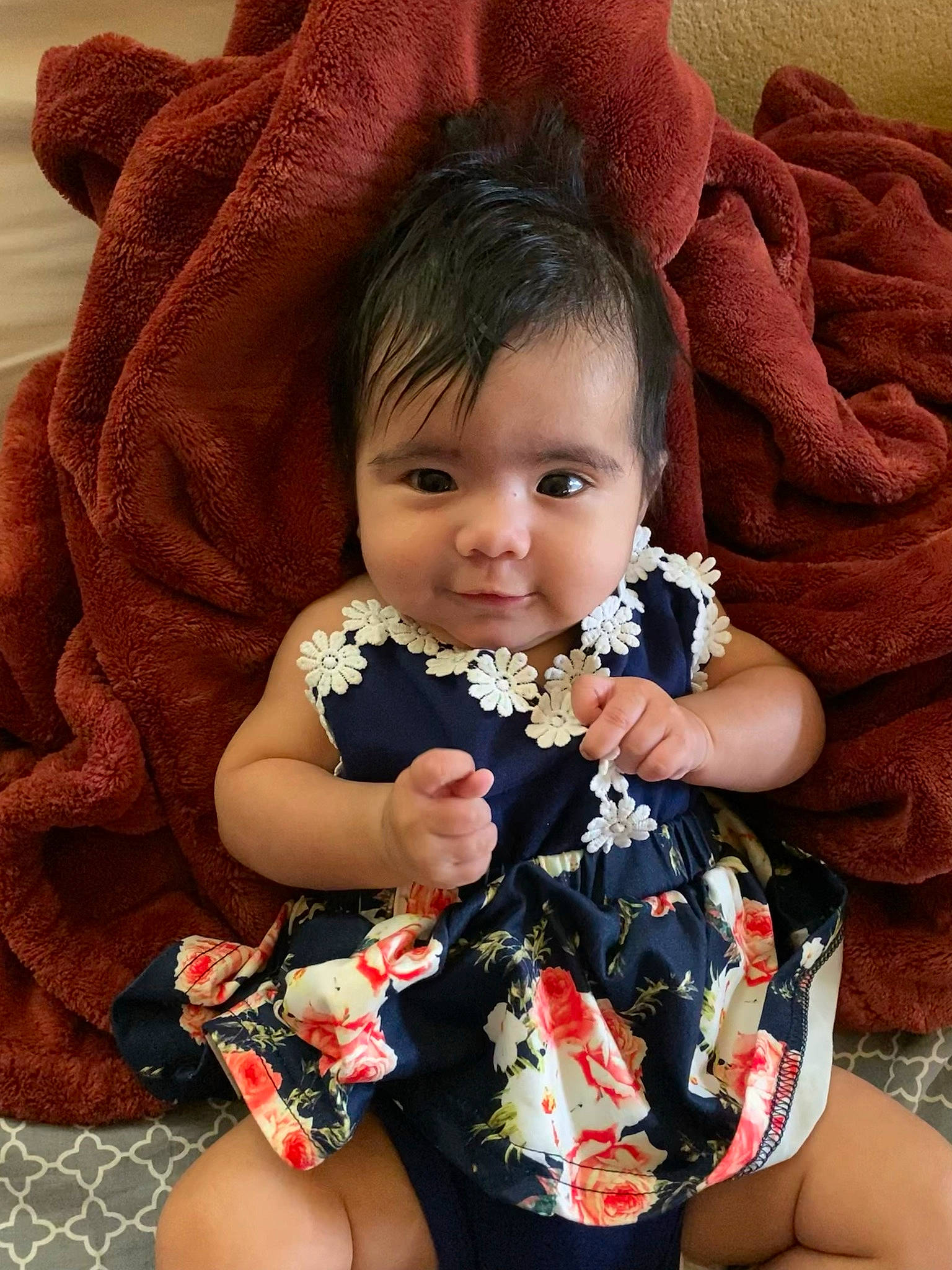 Celine joined the competition — help win amazing prizes! baby, baby_toddler_clothing, beauty, cheek, chin, comfort, eye, face, hair, happy, head, human_leg, iris, lip, neck, person, pink, skin, sleeve, thigh