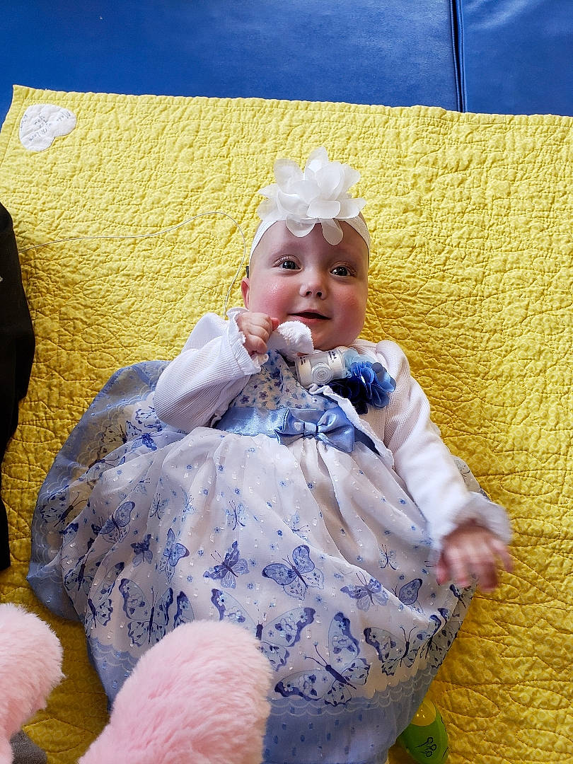 Aspen is registered to the contest to win money with this photo: baby, child, person, toddler