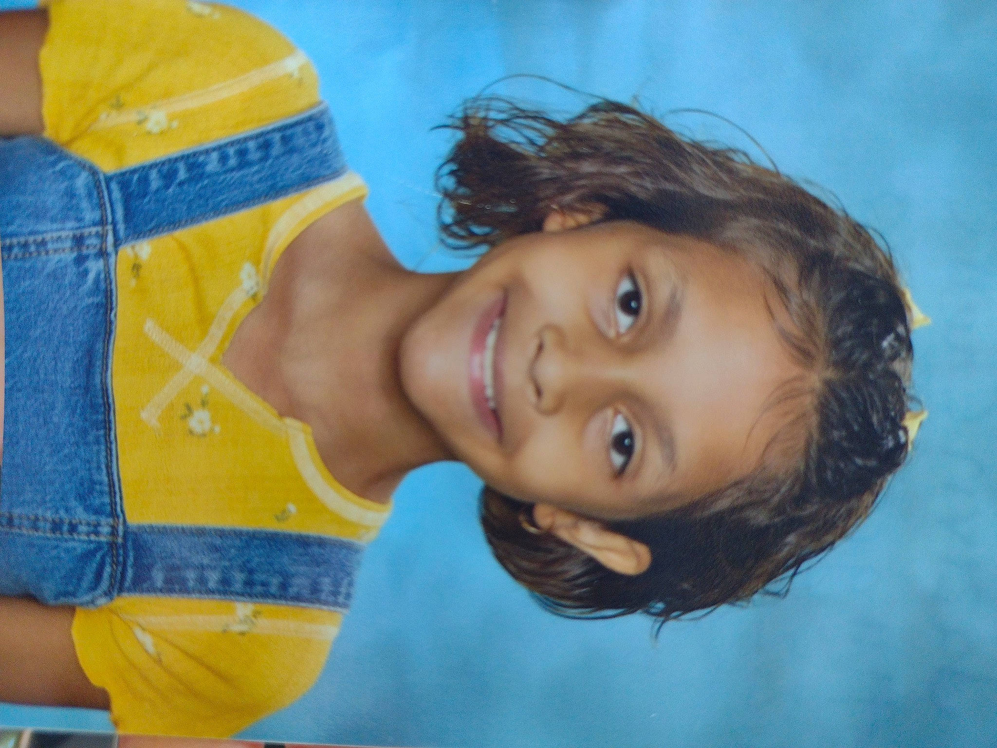 Jazlyn is registered to the contest to win money with this photo: beauty, blue, child, chin, electric_blue, eye, flash_photography, fun, happy, joy, leisure, lip, mouth, nose, person, skin, sky, smile, t_shirt, toddler