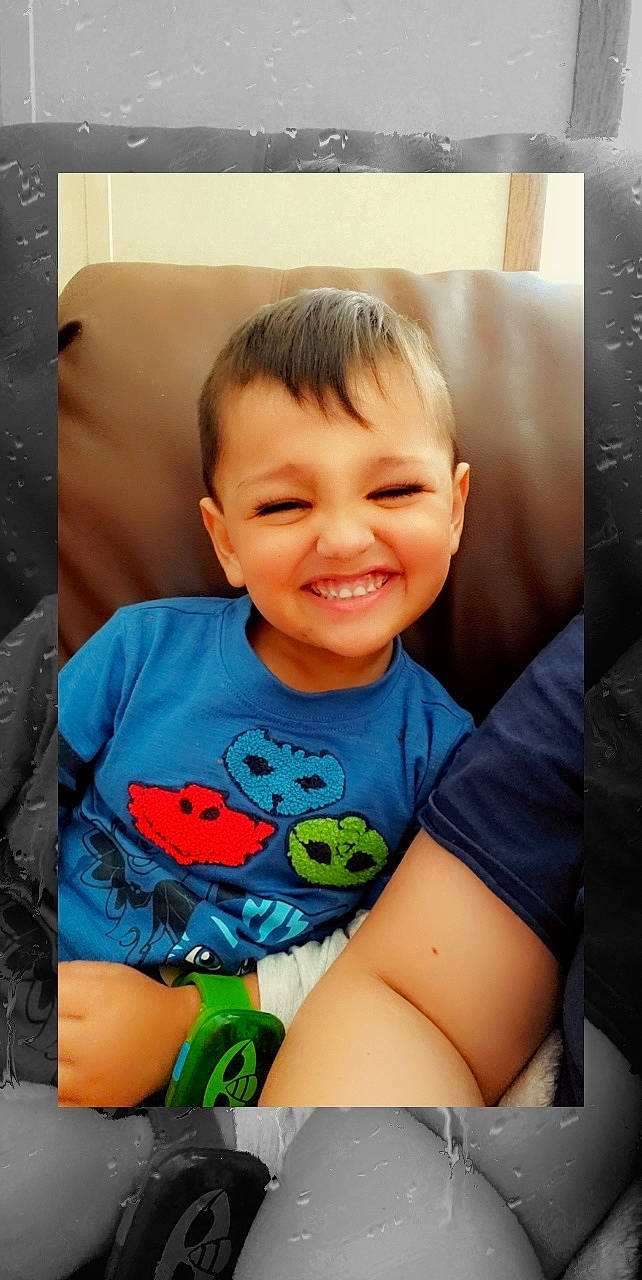 Landyn is registered to the contest to win money with this photo: arm, baby, beauty, cheek, child, cool, eye, face, facial_expression, forehead, happy, head, joy, laugh, lip, mouth, nose, person, photography, skin