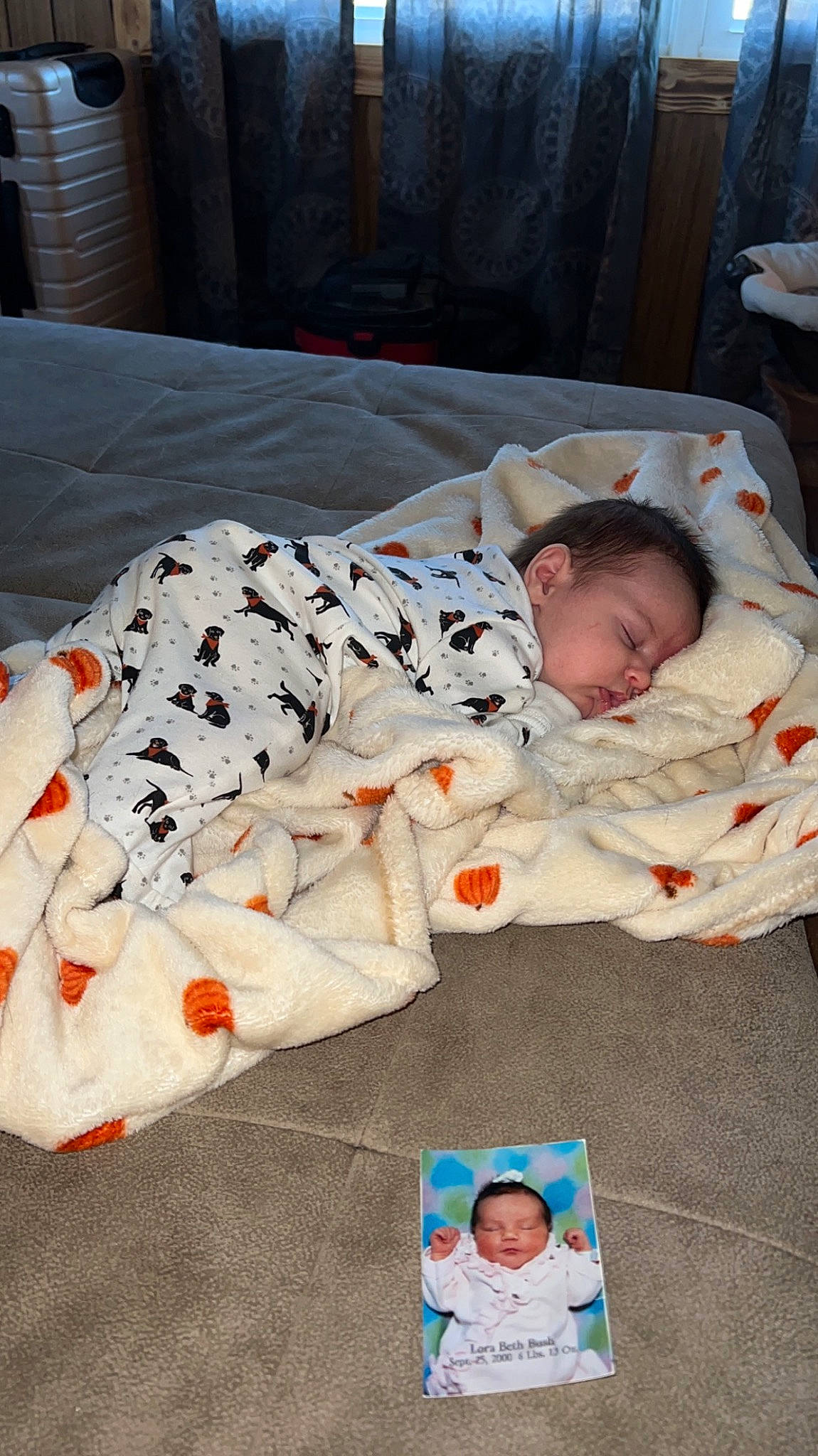 Sophie is registered to the contest to win money with this photo: baby, baby_products, baby_toddler_clothing, bedtime, child, comfort, face, flooring, head, linens, nap, pattern, person, product, room, sitting, sleep, sleeve, t_shirt, textile