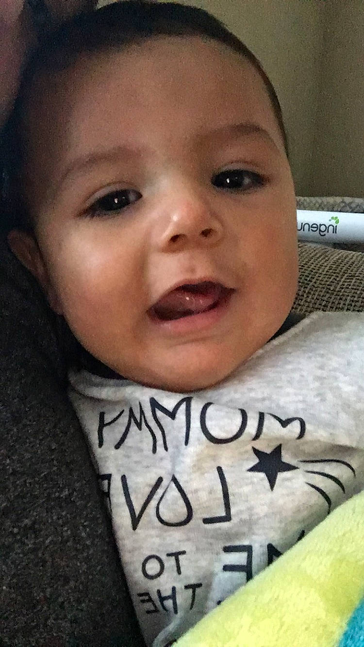 Adriel is registered to the contest to win money with this photo: baby, baby_making_funny_faces, cheek, child, chin, eyebrow, face, facial_expression, forehead, head, laugh, lip, mouth, nose, person, photo_caption, skin, smile, toddler