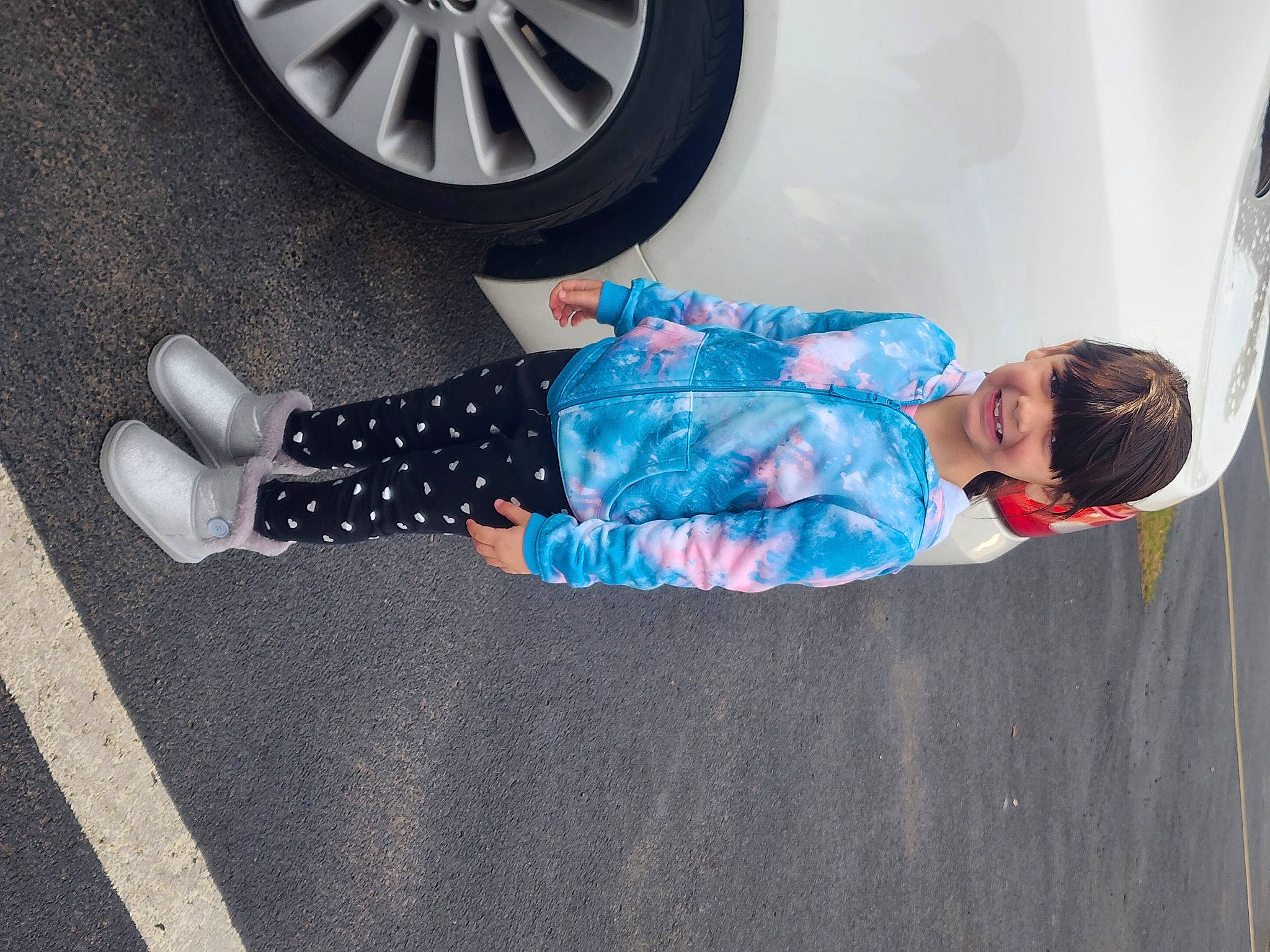 Ariyana joined the competition — help win amazing prizes! automotive_design, automotive_exterior, automotive_lighting, automotive_tire, baby_toddler_clothing, bumper, child, comfort, electric_blue, hubcap, human_leg, joy, motor_vehicle, person, product, rim, sleeve, synthetic_rubber, tire, tire_care