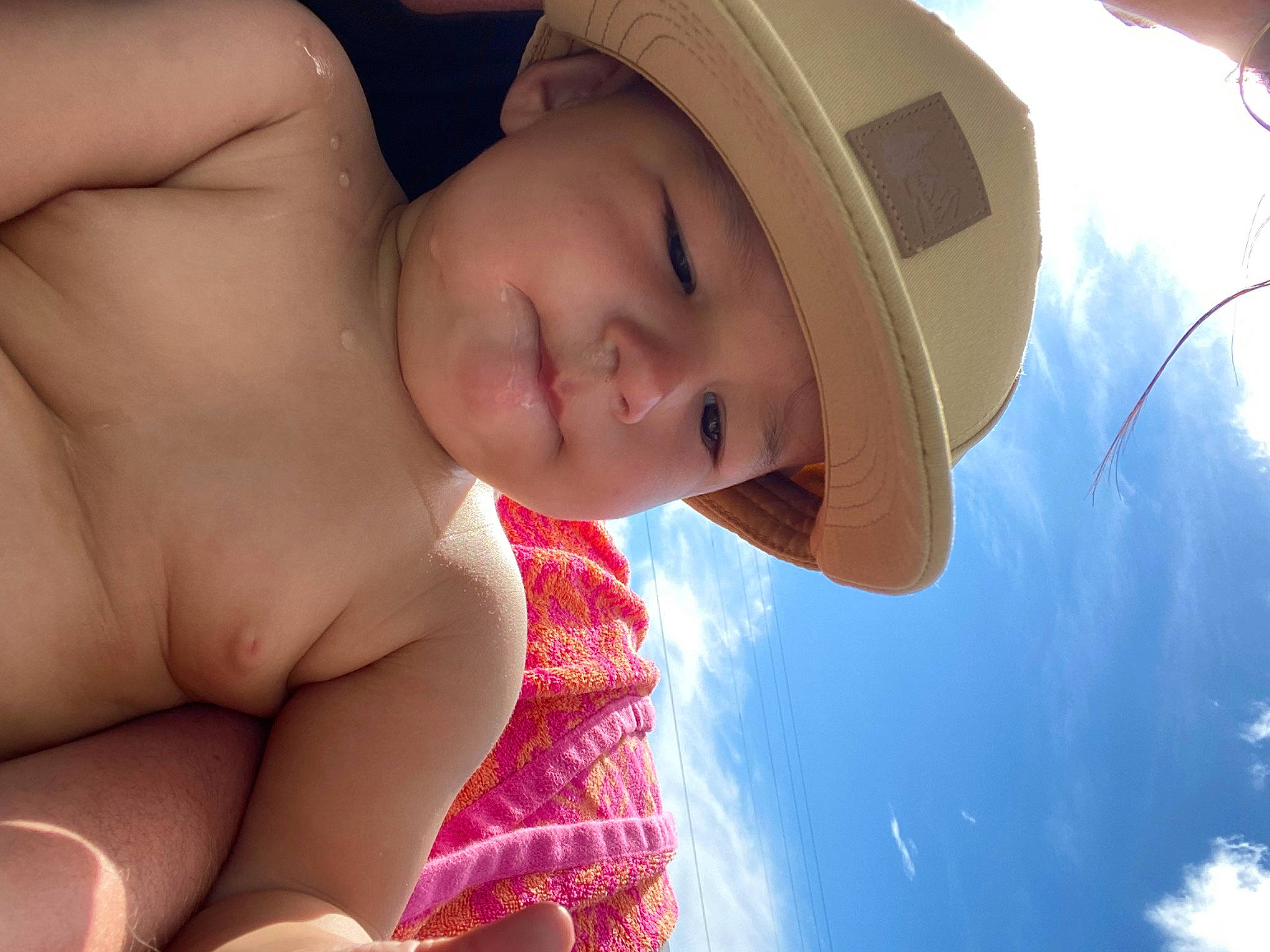 Phenix joined the competition — help win amazing prizes! baby, chest, chin, cloud, eyelash, facial_expression, flash_photography, fun, hairstyle, happy, headwear, human, lip, mouth, neck, nose, person, skin, sky, smile