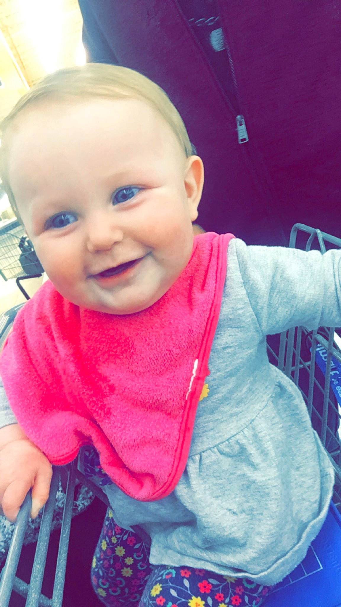 Lexus is registered to the contest to win money with this photo: beauty, cheek, child, cool, day, eye, face, forehead, hair, head, human_hair_color, infant, joy, lip, mouth, nose, person, pink, product, purple