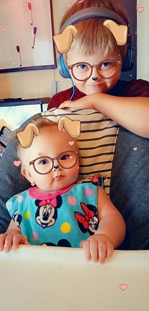 Atticus joined the competition — help win amazing prizes! arm, art, cheek, child, eyewear, finger, fun, gesture, glasses, hand, happy, mouth, nose, play, selfie, sitting, skin, t_shirt, toddler, vision_care