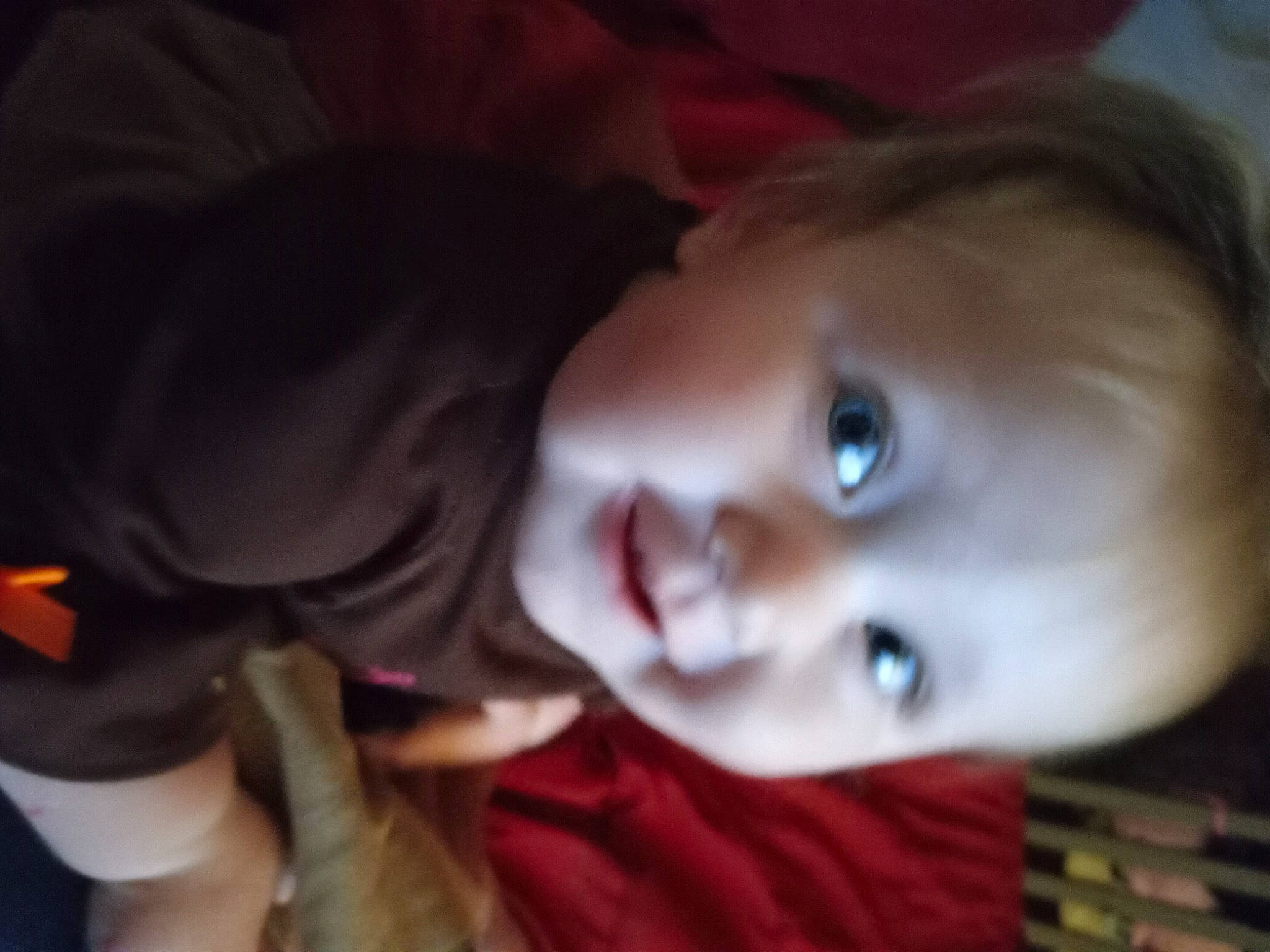 Nova is registered to the contest to win money with this photo: baby, cheek, child, ear, eyebrow, eyelash, flash_photography, forehead, fun, happy, iris, jaw, lip, mouth, nose, person, room, skin, smile, toddler