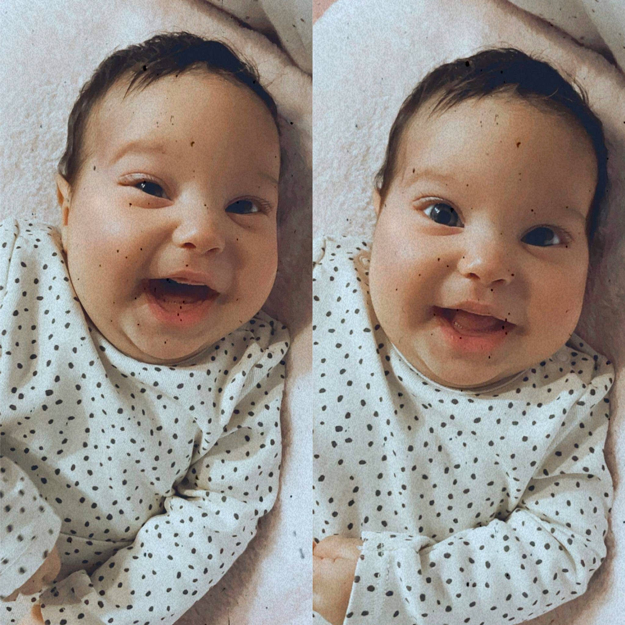 Milla participe au concours pour gagner de l'argent avec cette photo : baby, baby_toddler_clothing, cheek, chin, eye, eyebrow, face, forehead, hairstyle, happy, head, human, lip, mouth, neck, nose, organ, person, product, skin