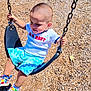 Mateo joined the competition — help win amazing prizes! toddler, child, swing, playground, sunny_day, shorts, tshirt, colorful_shoes, woodchips, outdoor, chains, black_swing, smiling, happy, young_child, play, summer_clothes, daylight, casual, fun