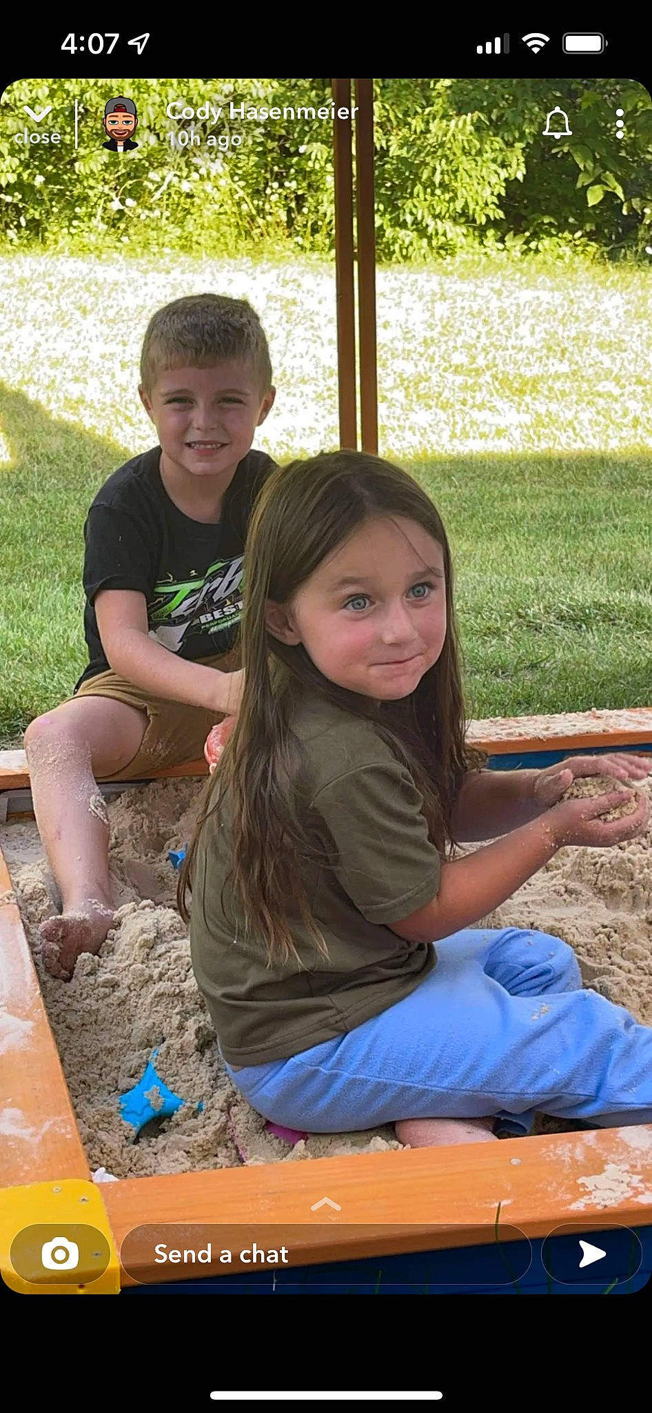 Oaklyn joined the competition — help win amazing prizes! adaptation, child, event, fun, grass, happy, headwear, joy, leisure, people_in_nature, person, play, recreation, sitting, smile, soil, spring, summer, t_shirt, thigh