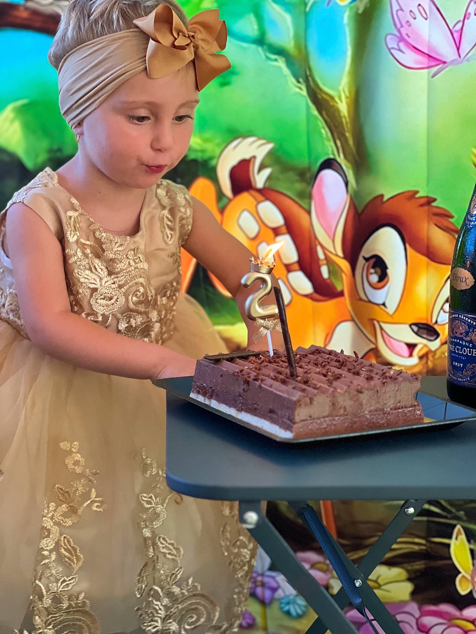 Emma participe au concours pour gagner de l'argent avec cette photo : animation, art, birthday_cake, cake, dessert, entertainment, event, fashion_accessory, fashion_design, fictional_character, green, headpiece, headwear, icing, jewellery, person, purple, recreation, room, sugar_cake