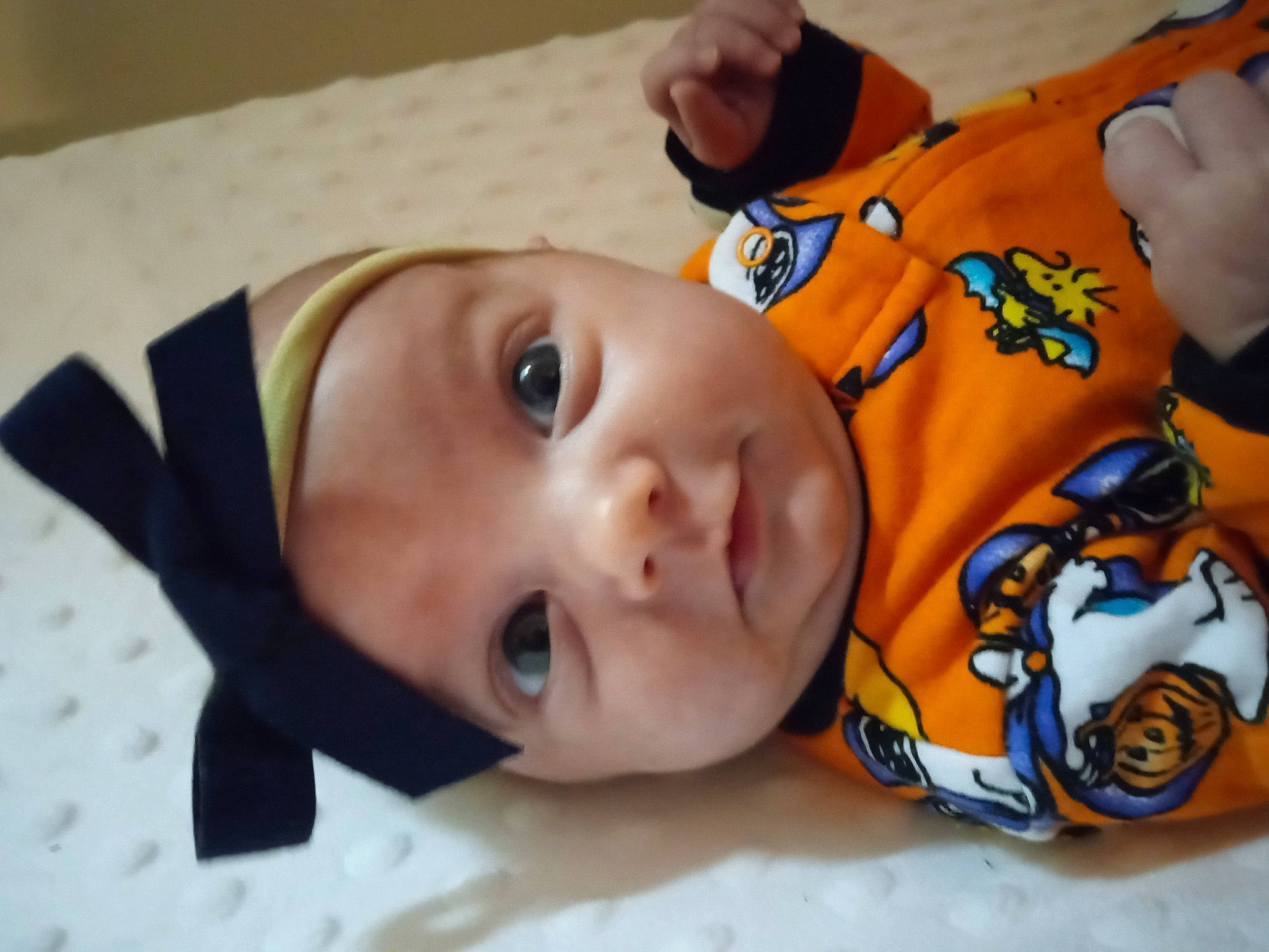 Lily May joined the competition — help win amazing prizes! baby, baby_products, baby_toddler_clothing, cheek, child, chin, comfort, eyelash, face, fun, happy, head, headwear, iris, linens, mouth, nose, person, room, skin