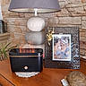 Toutounette participe au concours pour gagner de l'argent avec cette photo : animal, canine, dog, fireplace, furniture, hardwood, indoors, interiordesign, lamp, lampshade, pet, photoframe, reptile, sealife, table, tablelamp, tabletop, tortoise, turtle, wood