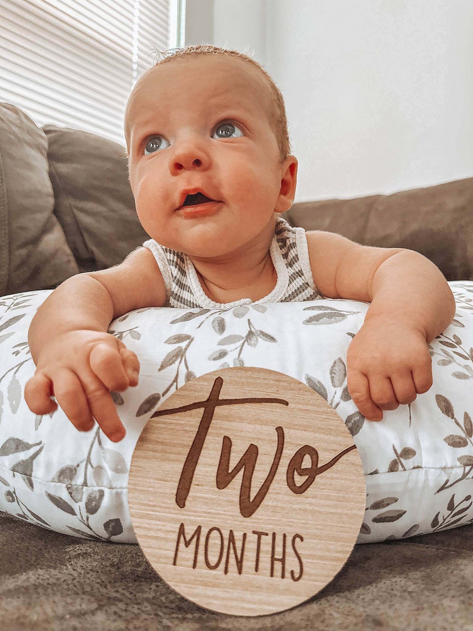 Kyson is registered to the contest to win money with this photo: arm, baby, baby_safety, baby_sleeping, baby_toddler_clothing, child, comfort, eye, facial_expression, finger, gesture, hand, happy, human_body, linens, person, product, sleeve, t_shirt, thumb