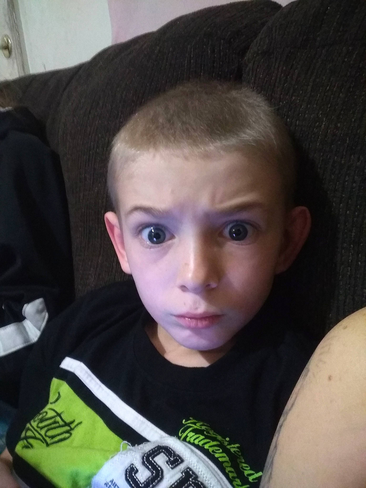 Noah joined the competition — help win amazing prizes! arm, buzz_cut, cheek, child, chin, cool, ear, eye, eyebrow, face, forehead, hair, hairstyle, head, lip, male, muscle, nose, person, skin