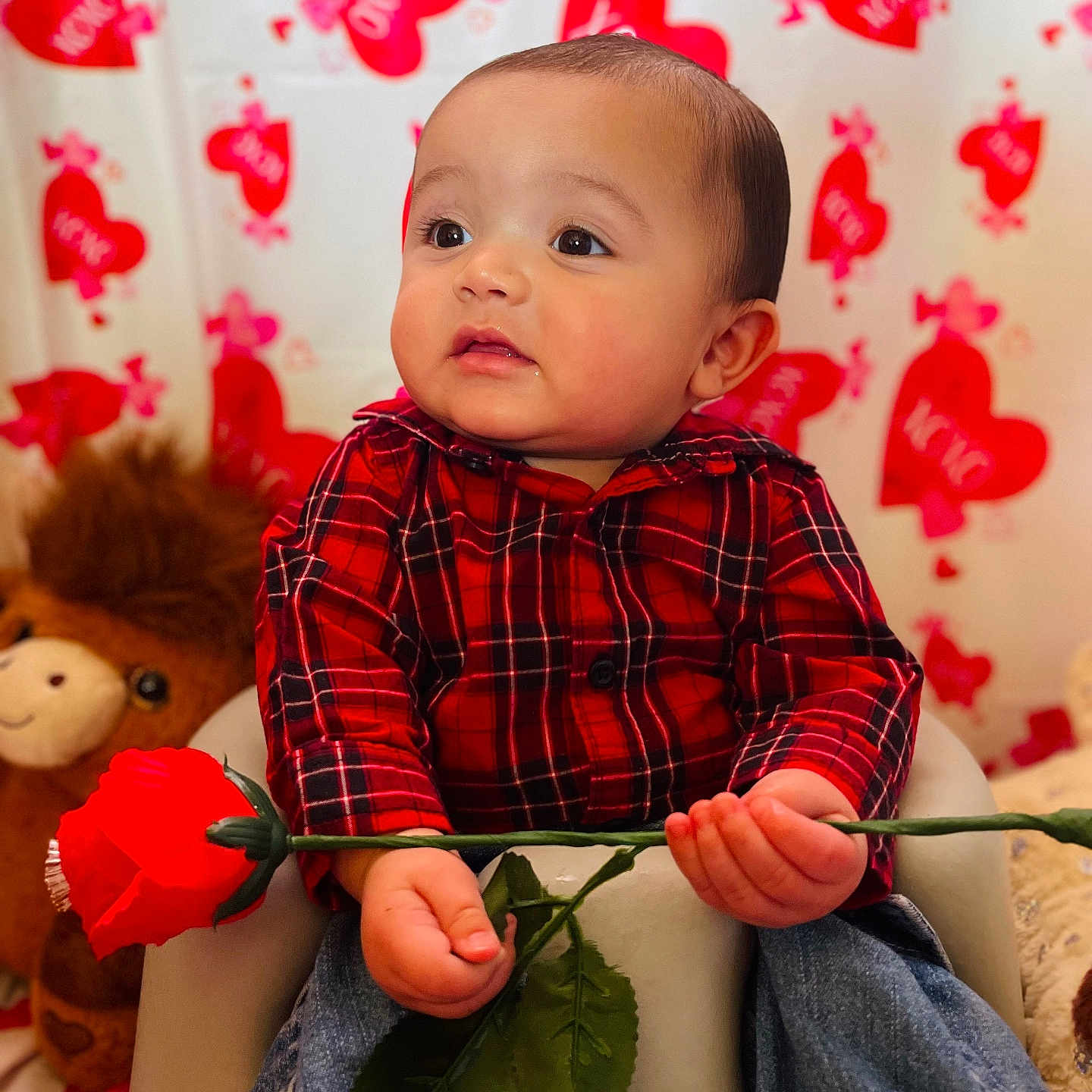 Dalton is registered to the contest to win money with this photo: accessories, applique, architecture, baby, bed, blade, blanket, bodypart, building, chair, clothing, coat, couch, crib, curtain, cushion, cutlery, dagger, face, finger