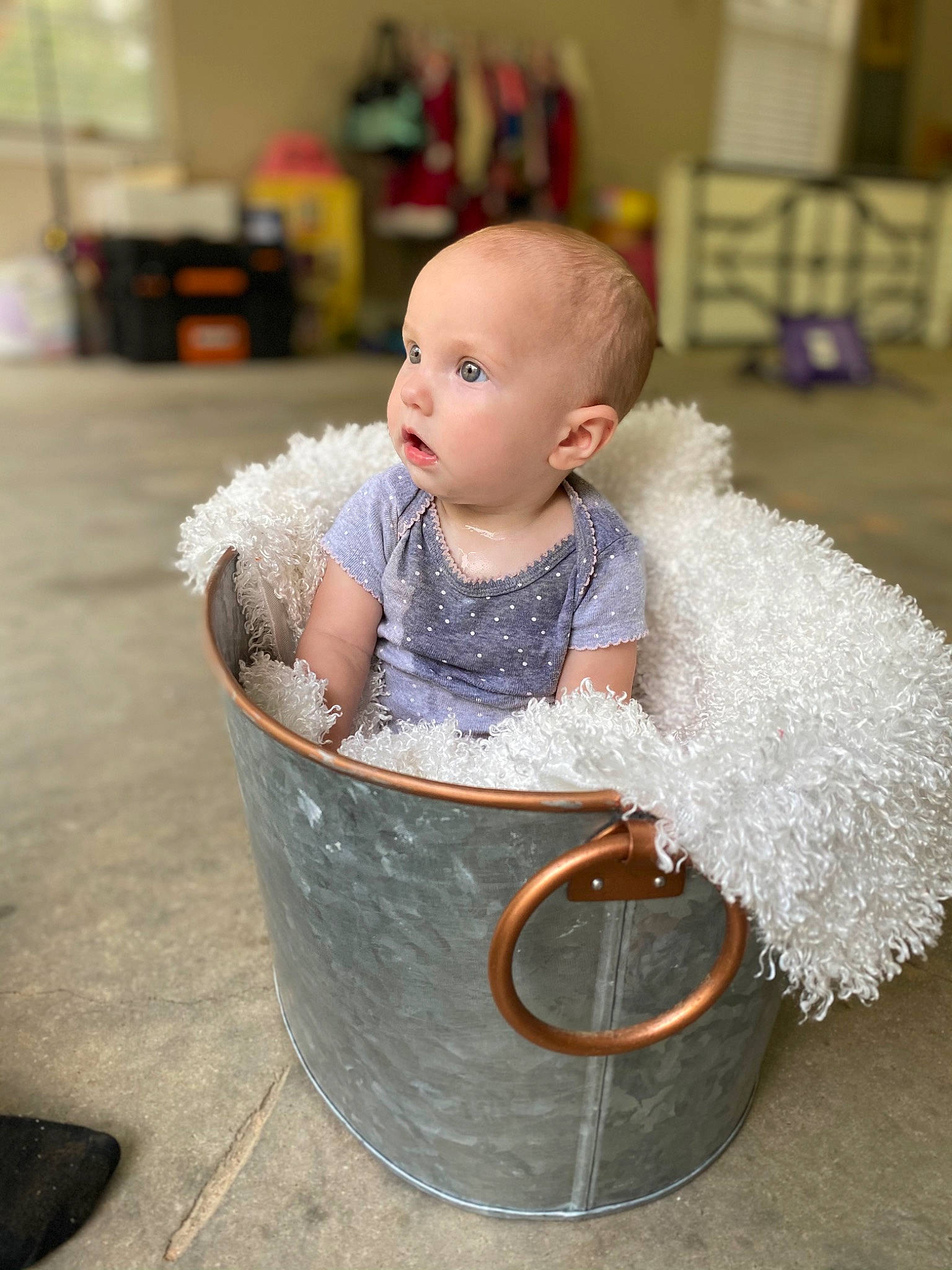 Ashton joined the competition — help win amazing prizes! baby, baby_toddler_clothing, child, person, surprise, toddler