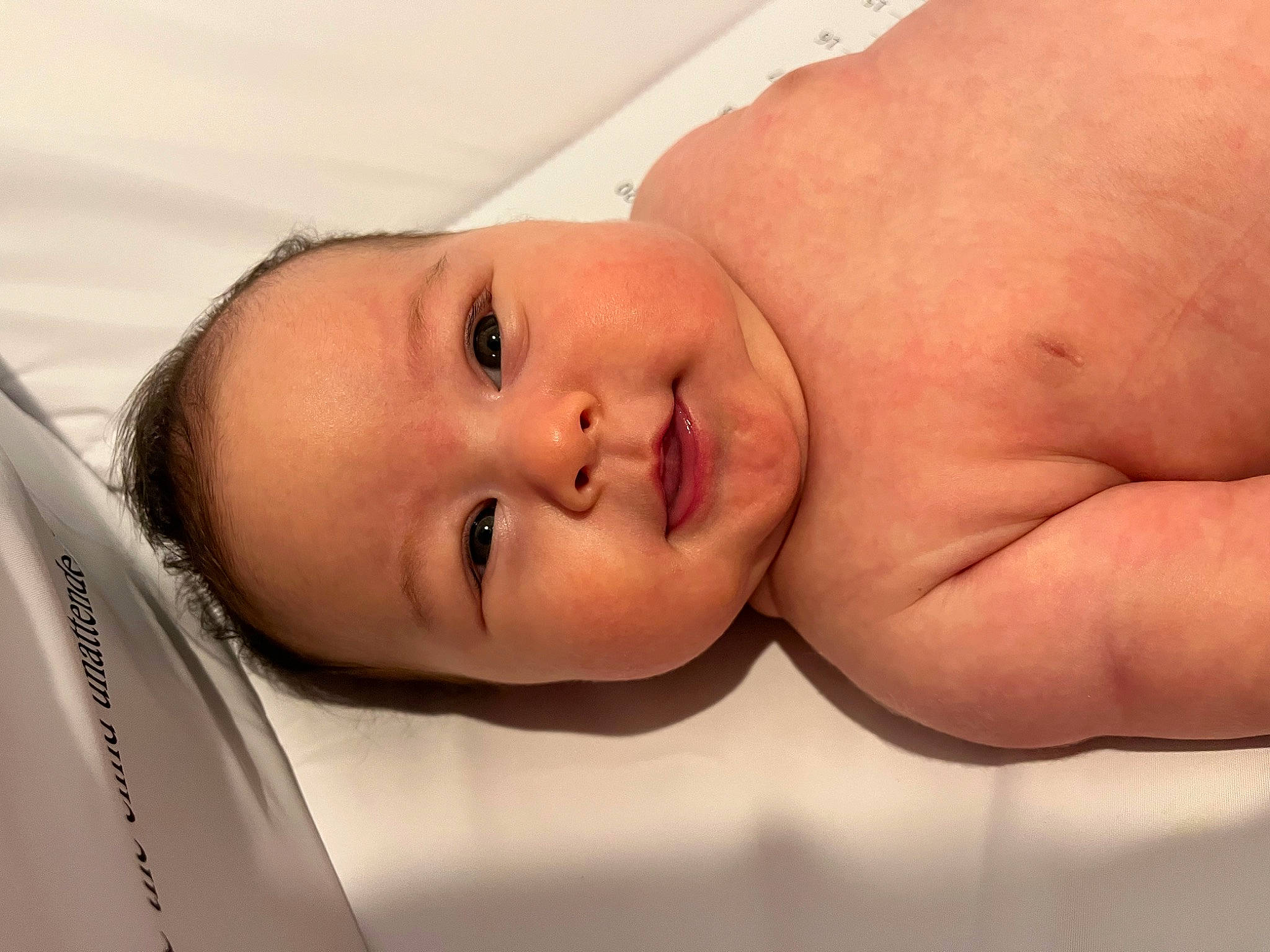 Maddie joined the competition — help win amazing prizes! abdomen, baby, baby_products, barechested, bathing, cheek, chest, child, childbirth, comfort, eyelash, lip, nose, person, room, smile, stomach, thumb, toddler