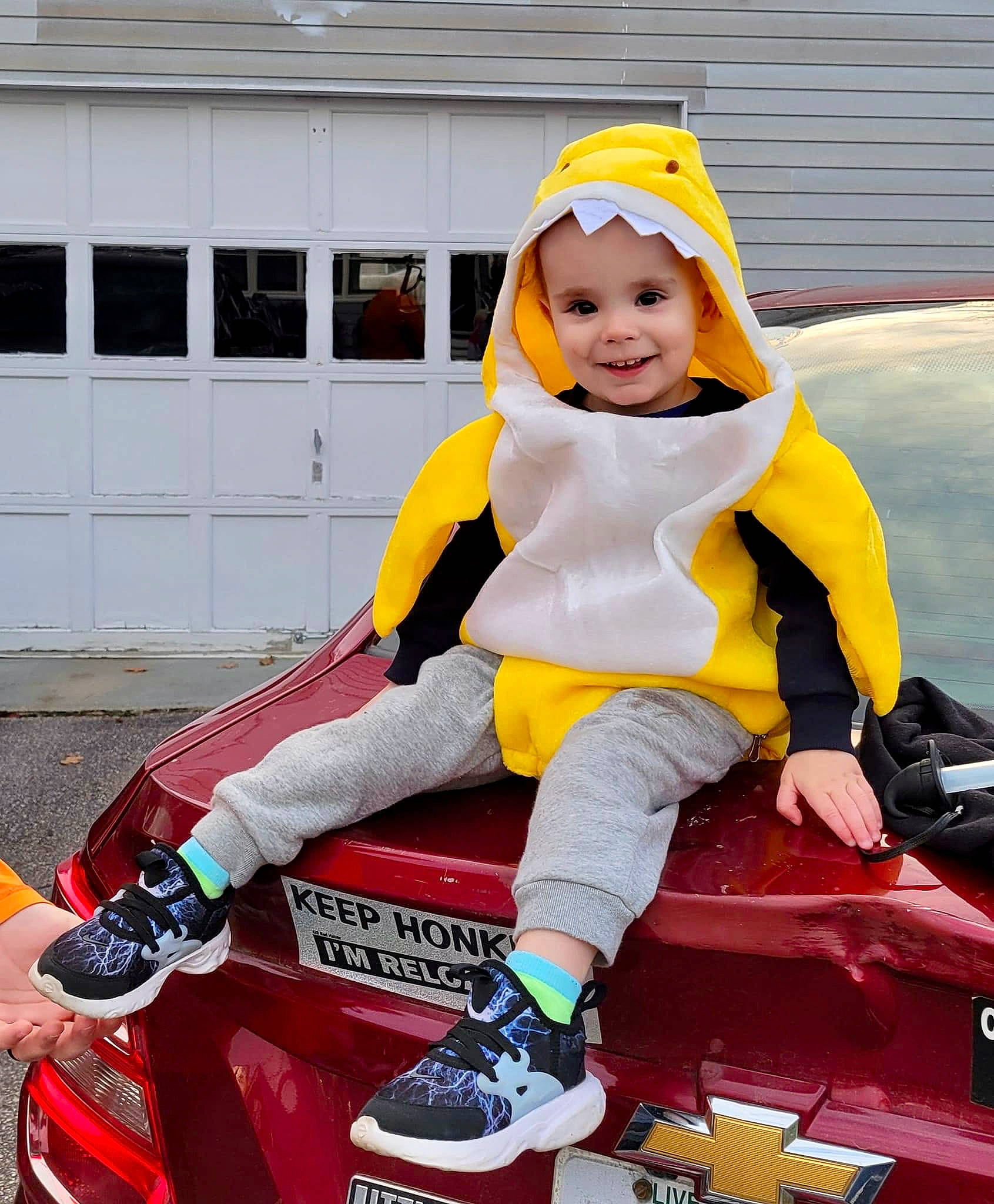 Jerome joined the competition — help win amazing prizes! automotive_design, automotive_exterior, automotive_tire, automotive_wheel_system, bumper, cap, cool, happy, headwear, helmet, jeans, joy, leisure, motor_vehicle, person, personal_protective_equipment, recreation, smile, sneakers, sports_gear