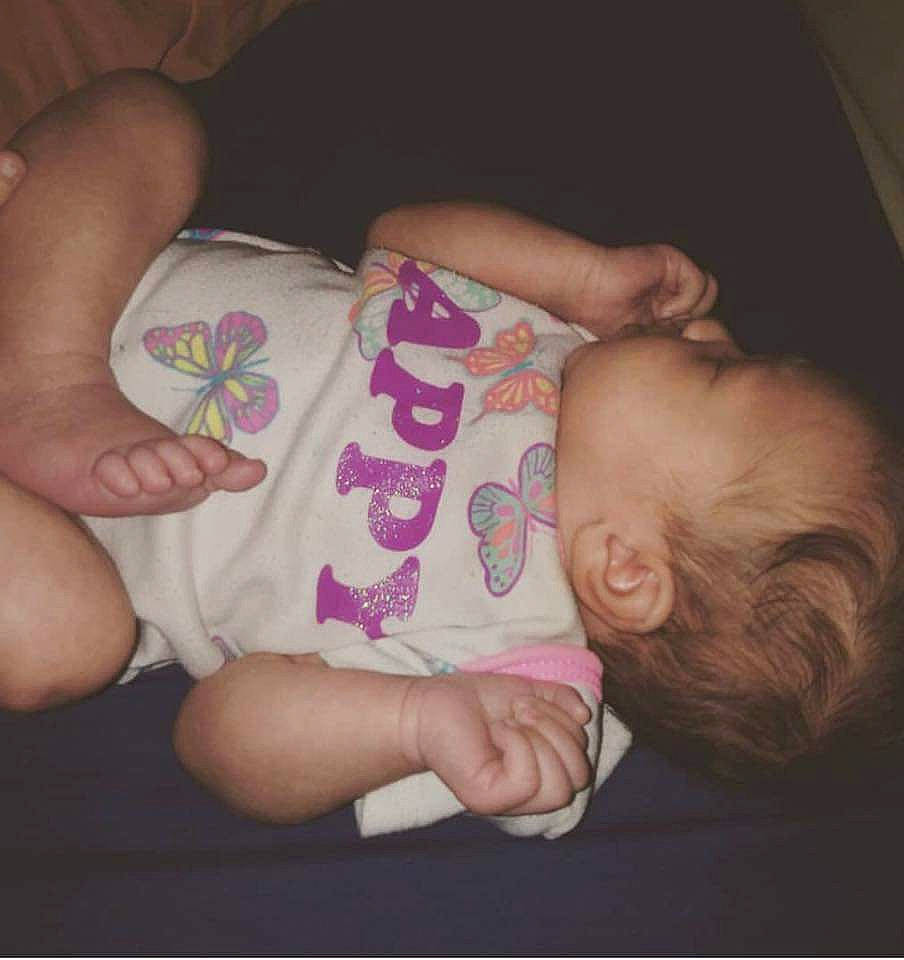 Aren joined the competition — help win amazing prizes! baby, birth, cheek, child, diaper, finger, hand, happy, human, love, person, pink, play, product, sleep, toddler