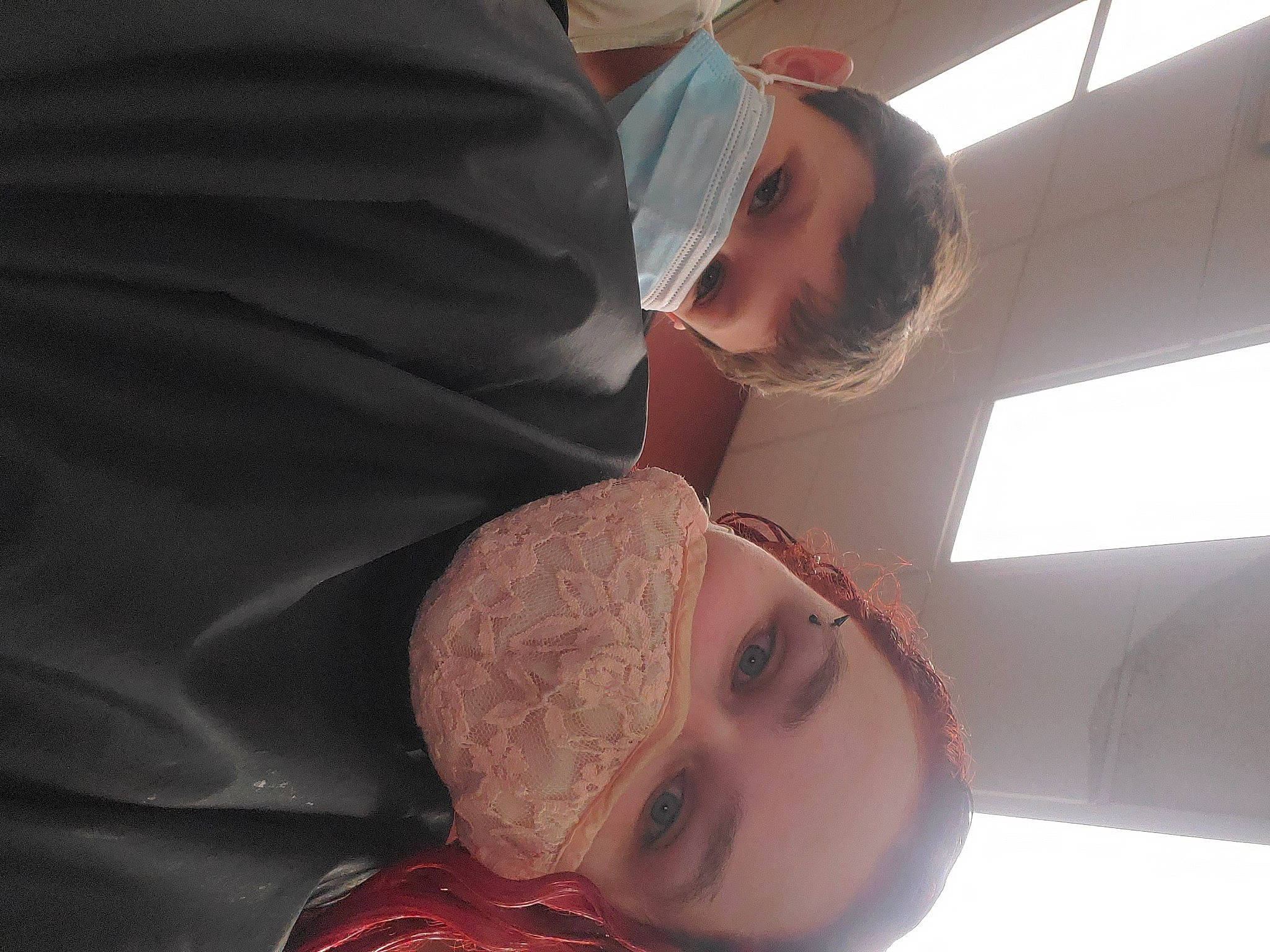 Aleeah is registered to the contest to win money with this photo: audio_equipment, comfort, eyelash, eyewear, fun, happy, jaw, person, room, selfie, sunglasses, toy, vision_care, window, wood