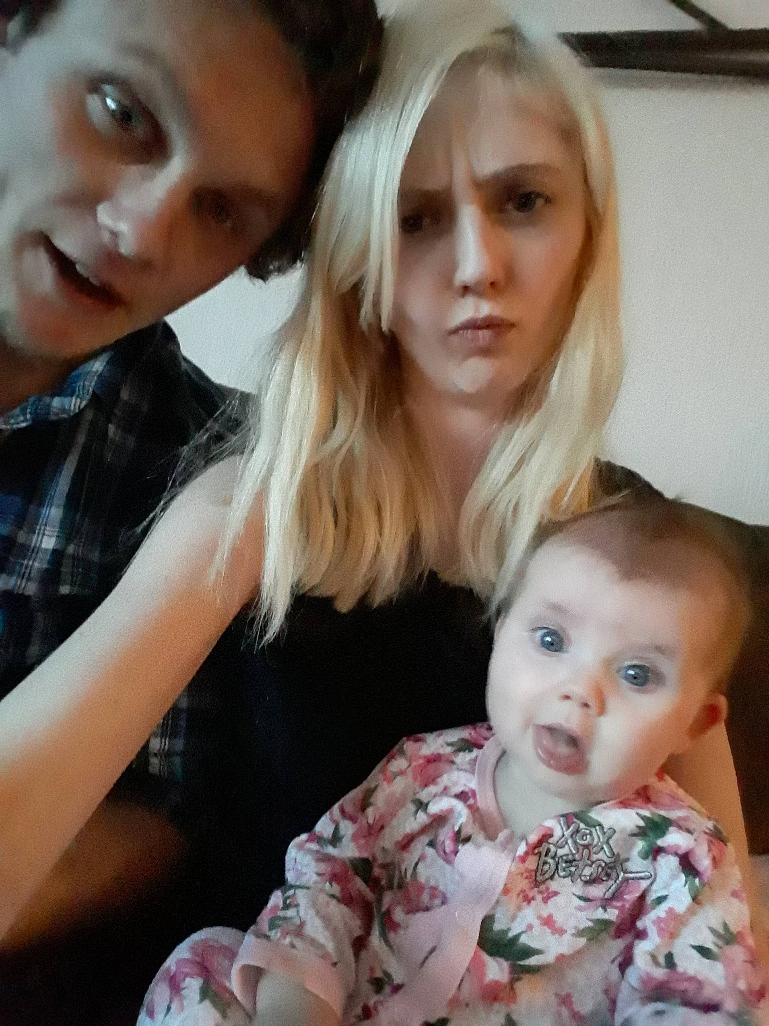 Lunarose is registered to the contest to win money with this photo: baby, blond, cheek, child, daughter, eye, face, fun, head, iris, lip, mother, nose, people, person, photography, selfie, smile, toddler