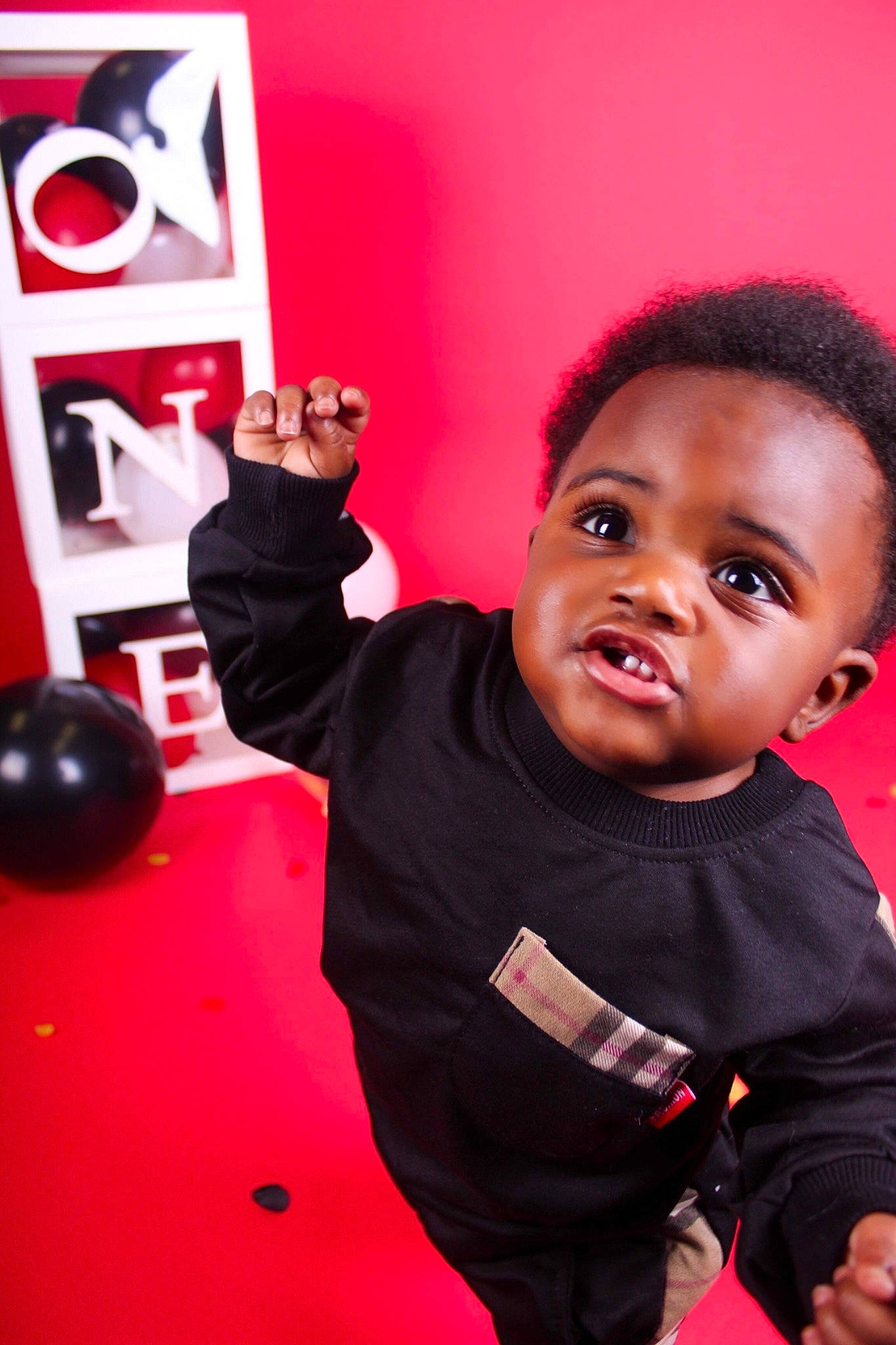 Daveon joined the competition — help win amazing prizes! baby, baby_products, baby_toddler_clothing, ball, child, finger, hand, person, sphere, thumb, toddler