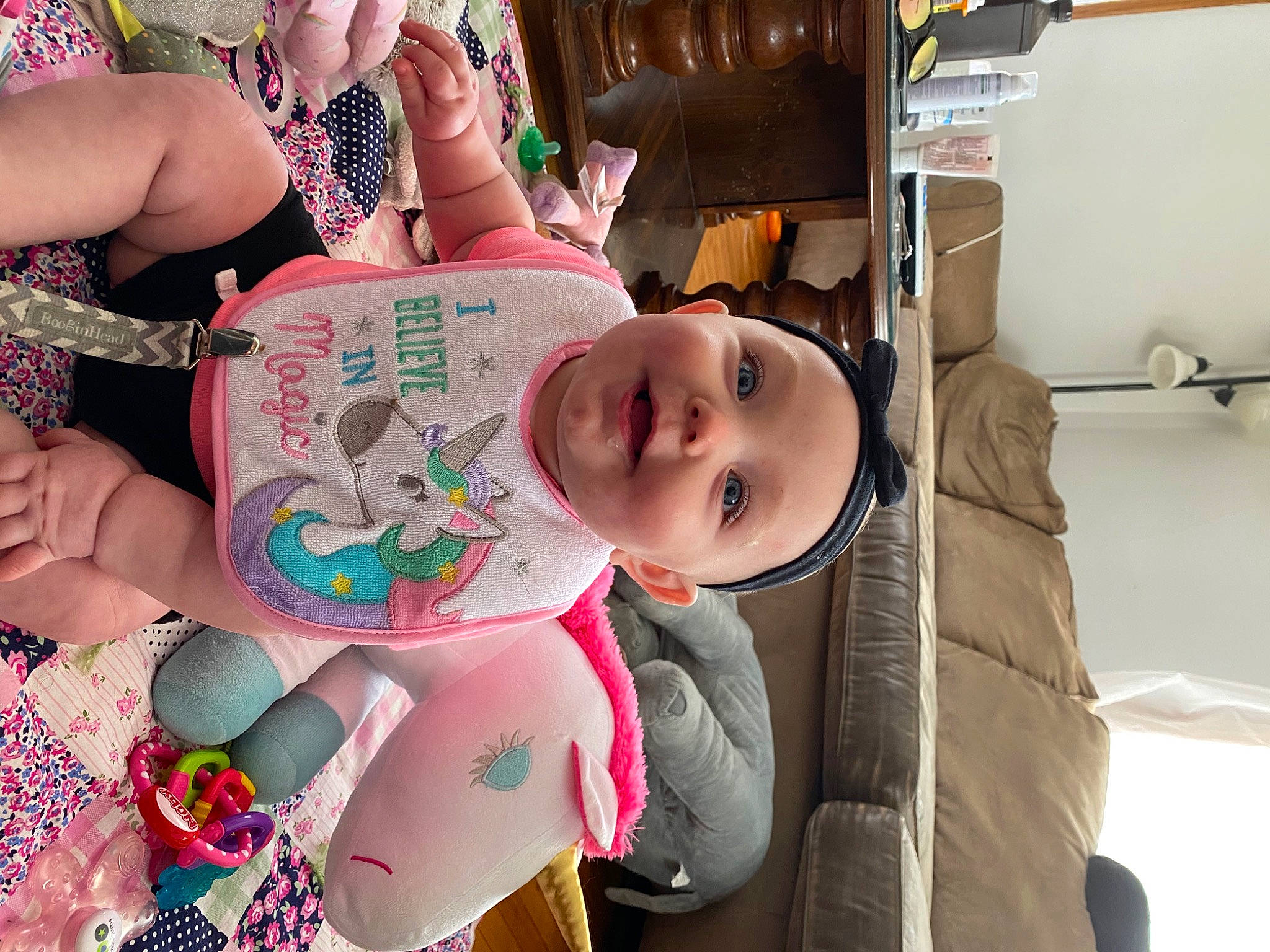 Lillyanna joined the competition — help win amazing prizes! baby, cheek, child, happy, headwear, joy, person, pink, skin, smile, toddler