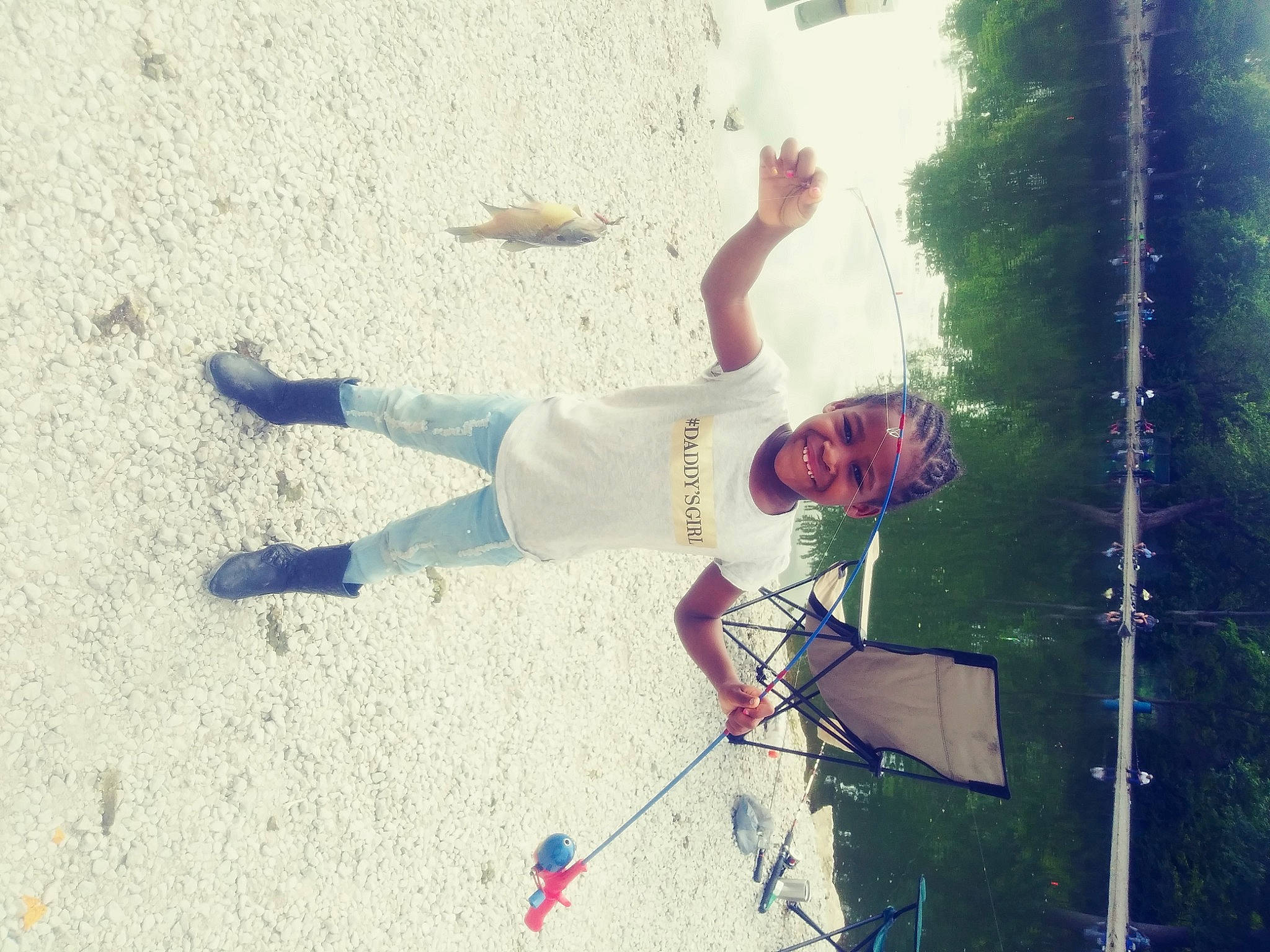 Ma'Kenzie joined the competition — help win amazing prizes! adventure, cool, fun, joy, leisure, person, recreation, shadow, wall