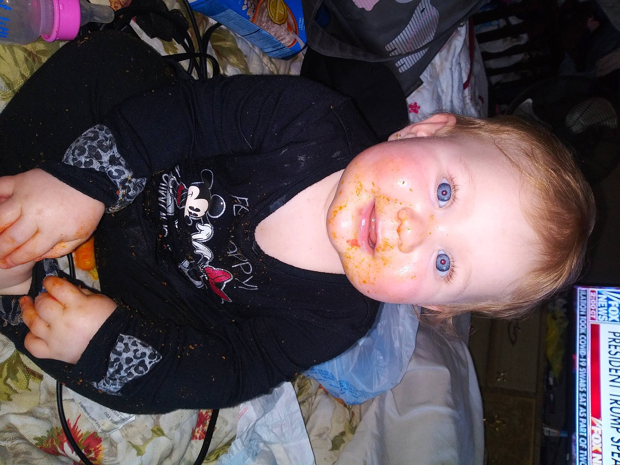 Brittany is registered to the contest to win money with this photo: person