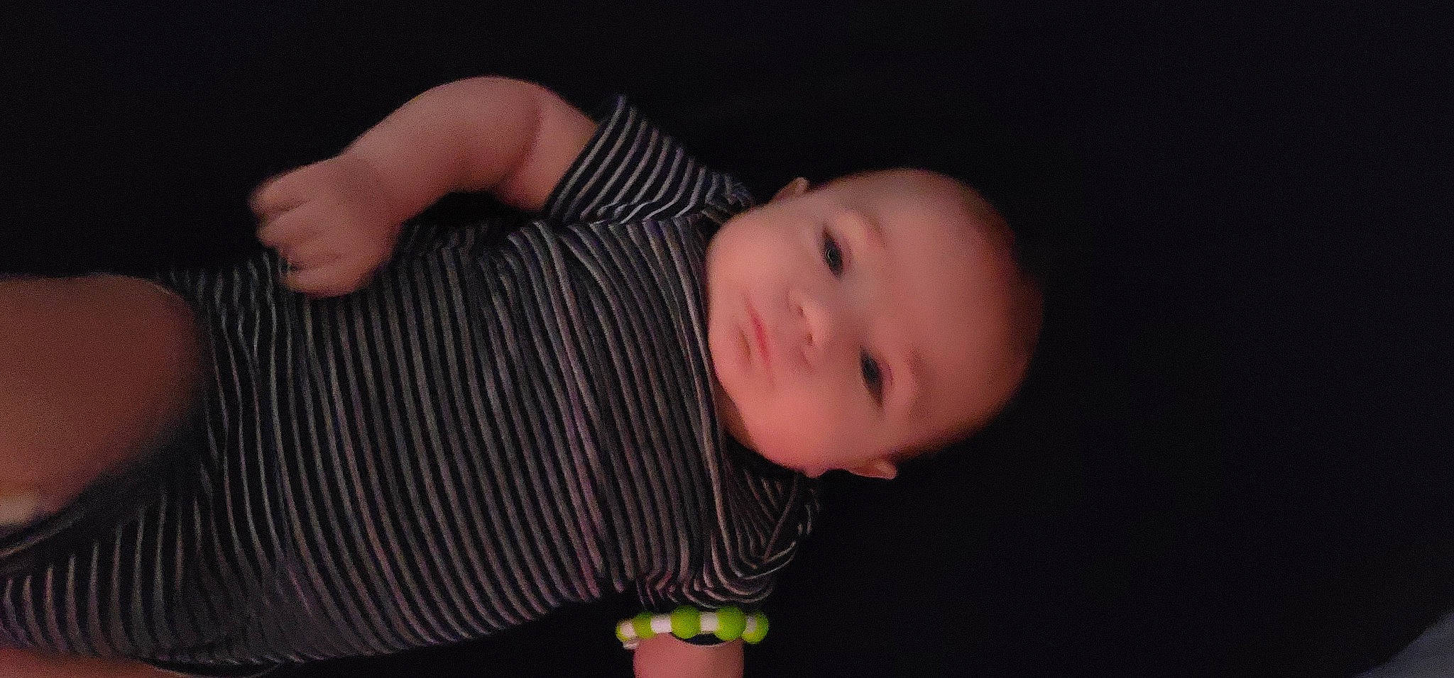 Xander joined the competition — help win amazing prizes! baby, baby_products, baby_toddler_clothing, cheek, child, comfort, darkness, finger, flash_photography, iris, lip, nose, pattern, person, portrait_photography, sitting, sleeve, toddler, wood