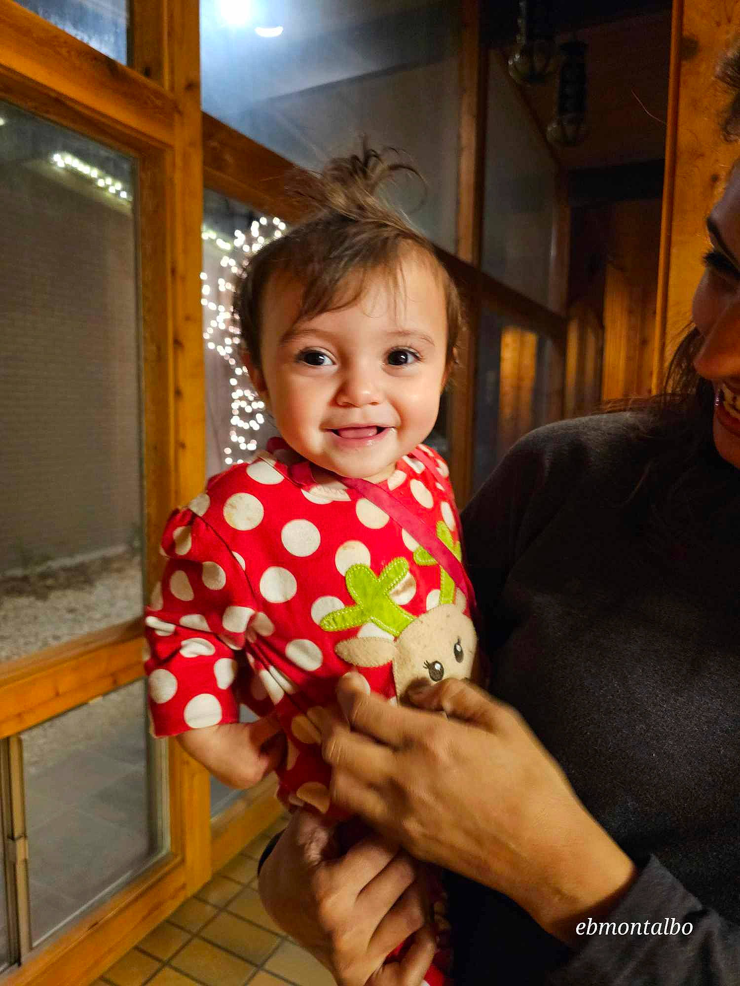 Chloe Marie is registered to the contest to win money with this photo: baby, baby_toddler_clothing, baseball_cap, child, event, flash_photography, formal_wear, fun, gesture, hand, happy, hat, joy, nail, pattern, person, plaid, sleeve, smile, thumb