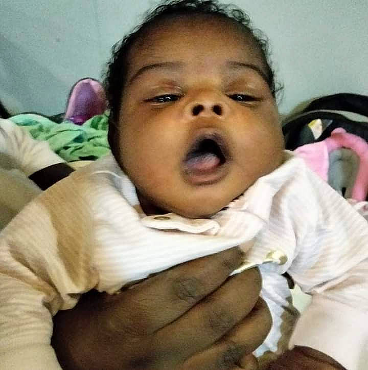 Danity is registered to the contest to win money with this photo: baby, cheek, child, comfort, ear, eyebrow, eyelash, finger, fun, gesture, happy, iris, jaw, lip, mouth, nose, person, skin, sleeve, thumb