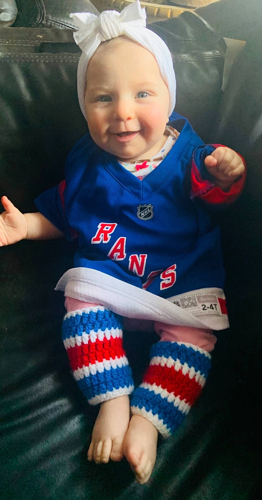 Leni joined the competition — help win amazing prizes! baby_toddler_clothing, chin, eye, face, finger, hand, happy, head, human_body, jersey, knee, leg, person, shoulder, skin, sleeve, smile, sportswear, thigh, trunk