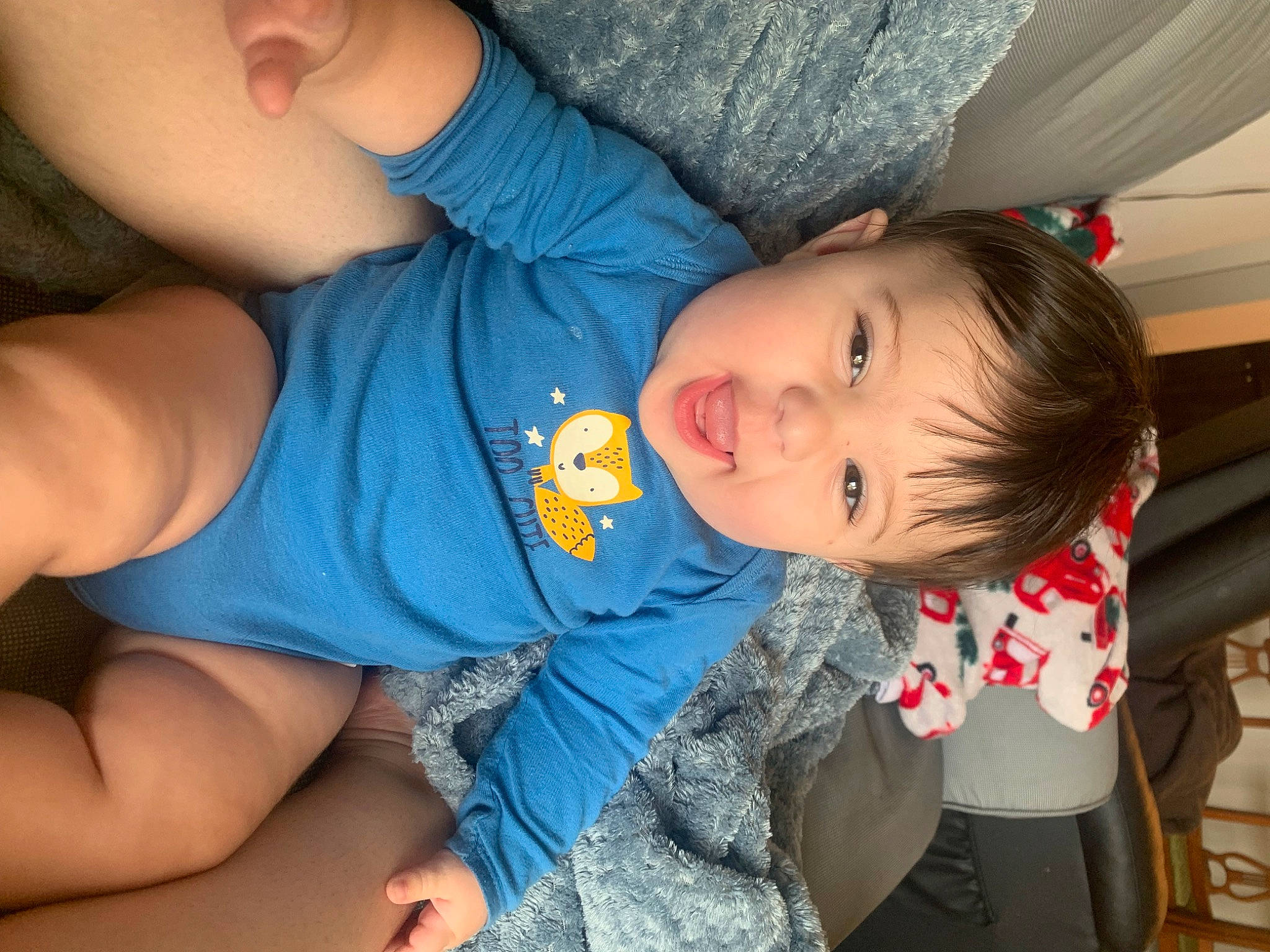 Daxton joined the competition — help win amazing prizes! baby, baby_toddler_clothing, cheek, chin, comfort, elbow, fun, hairstyle, happy, human_body, iris, lap, leg, mouth, nose, organ, person, skin, thigh, toddler
