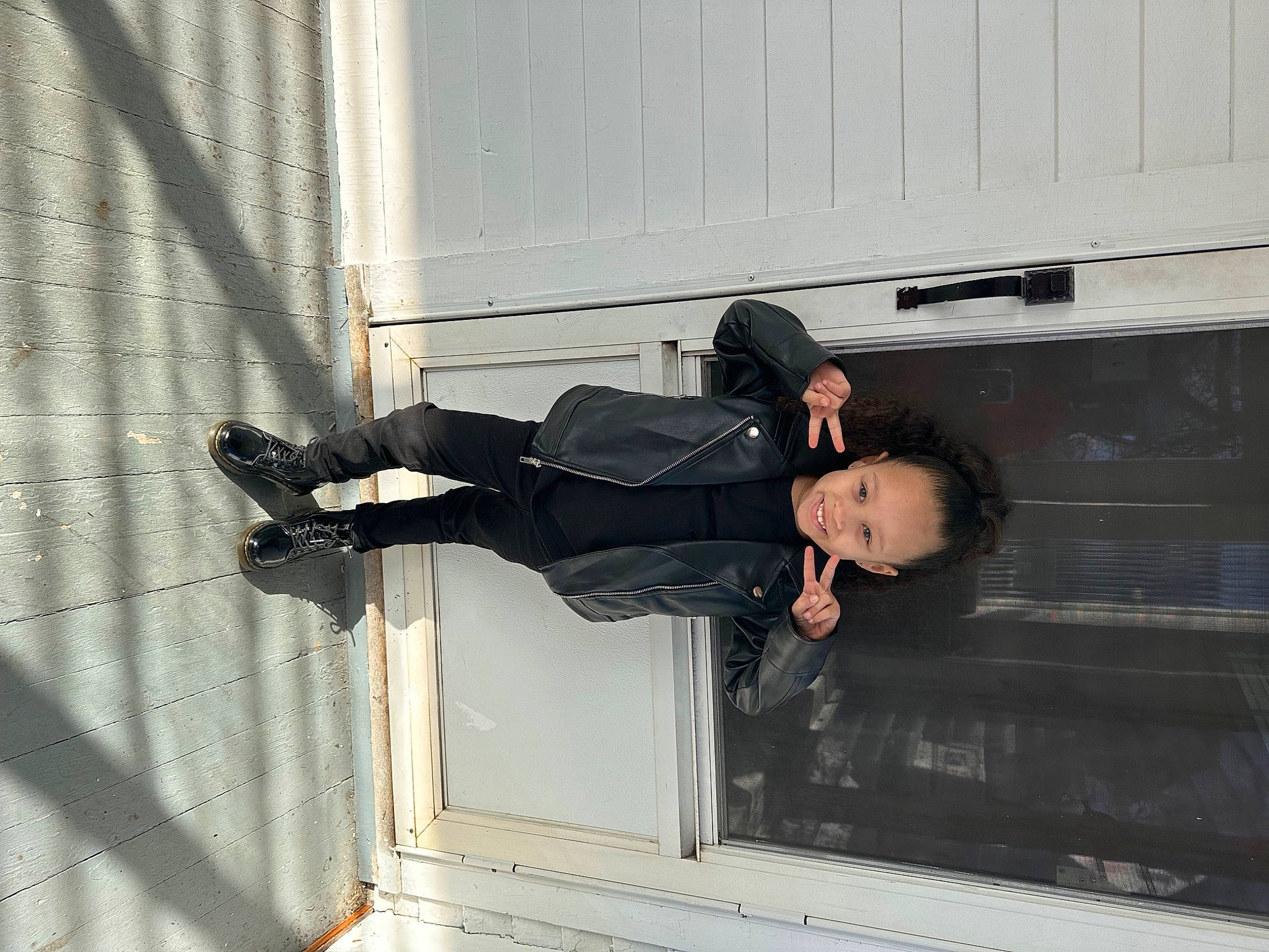 Nylah is registered to the contest to win money with this photo: composite_material, jacket, joy, outdoor_shoe, person, walking_shoe