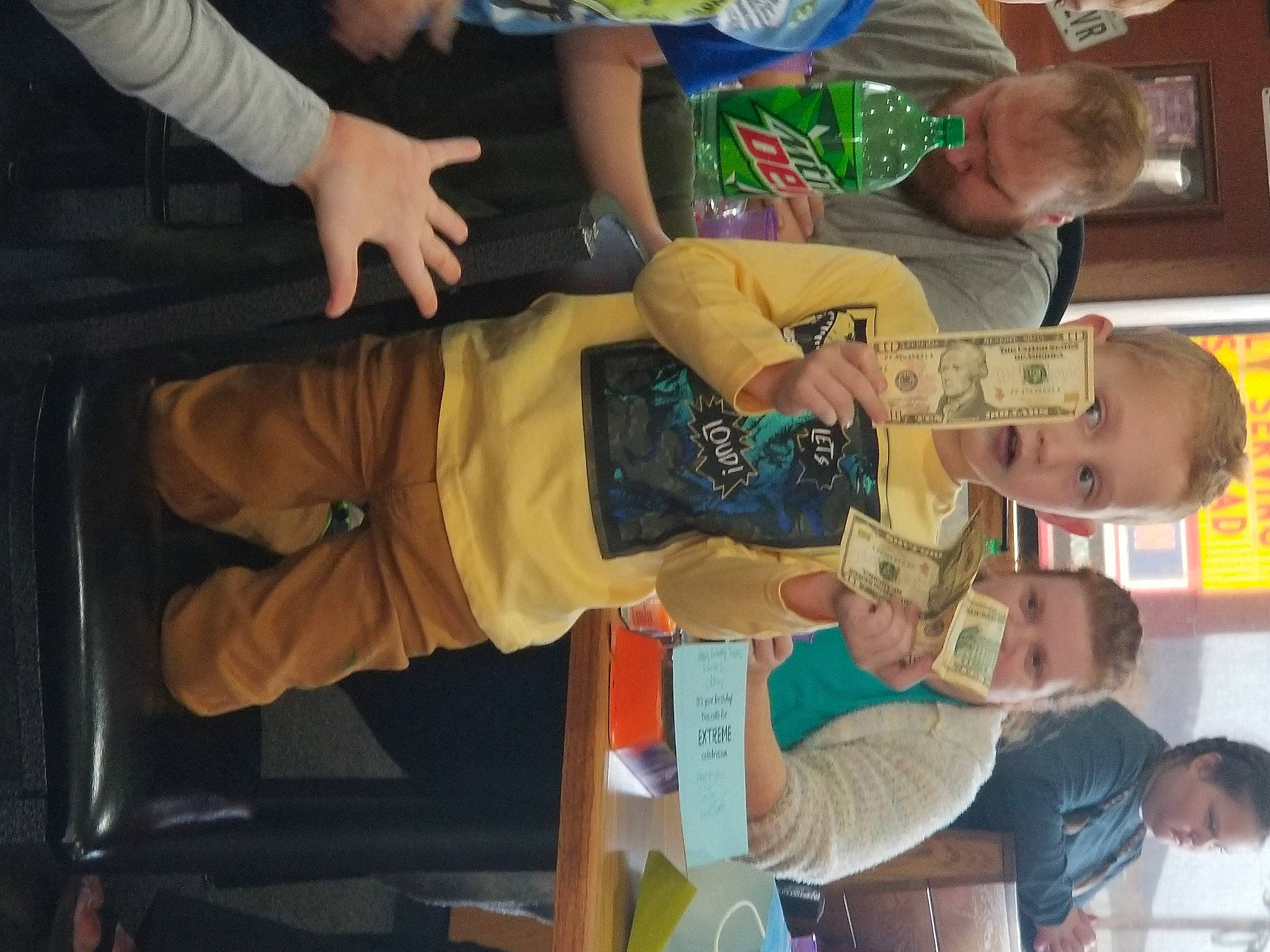 Megan joined the competition — help win amazing prizes! arm, art, child, event, fun, hat, head, leisure, person, room, sharing, shirt, t_shirt, toddler, visual_arts, wrist