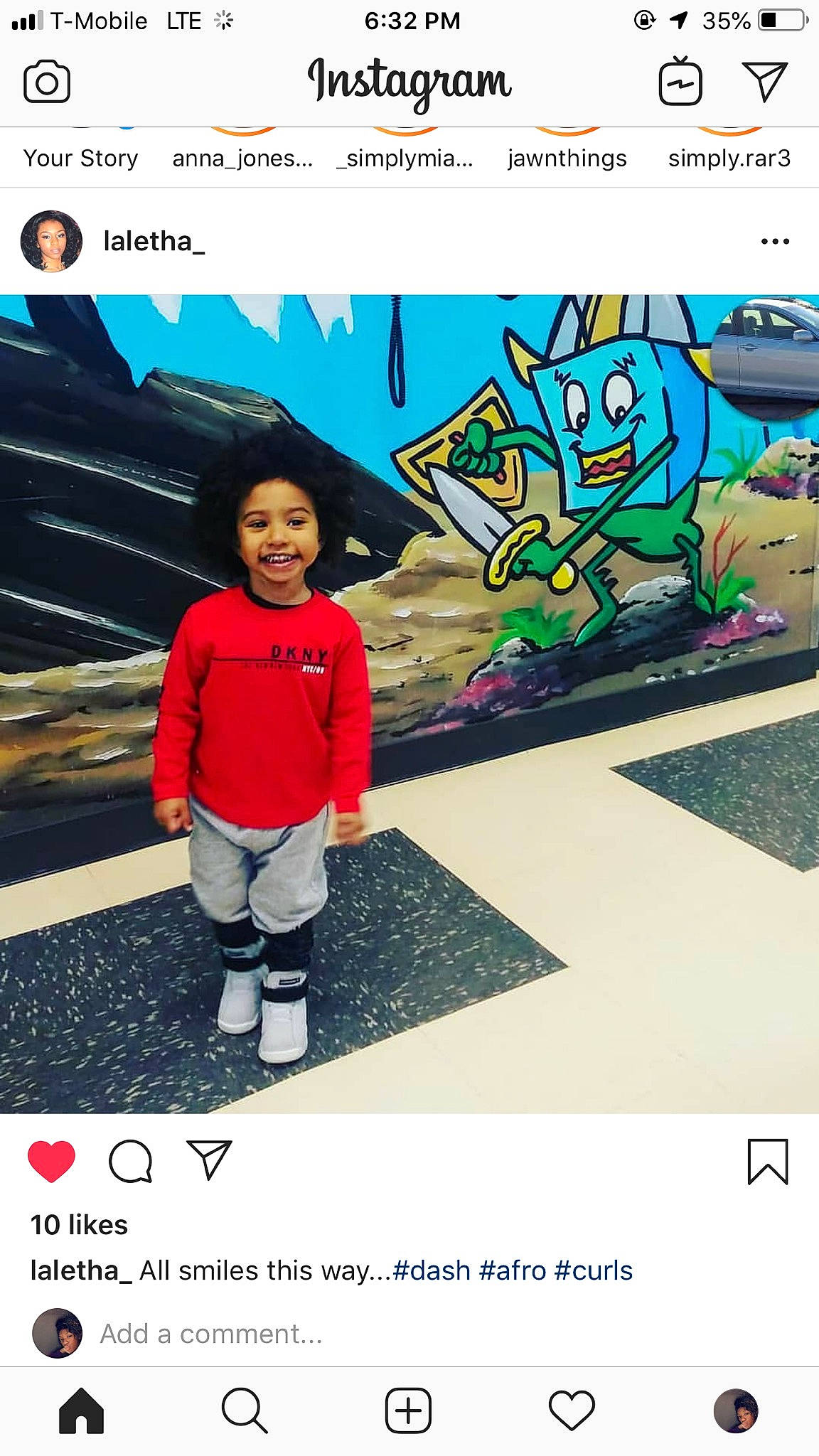 Dash is registered to the contest to win money with this photo: fictional_character, illustration, joy, person