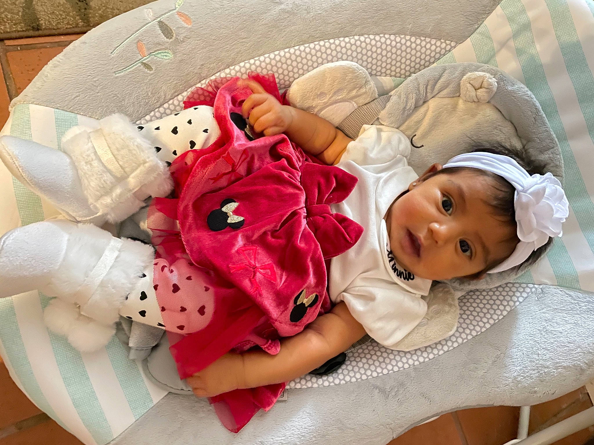 Jimena joined the competition — help win amazing prizes! baby, baby_products, baby_sleeping, baby_toddler_clothing, baby_toys, bedding, bedtime, child, comfort, headwear, home_accessories, infant_bed, linens, mouth, nose, person, product, skin, toddler