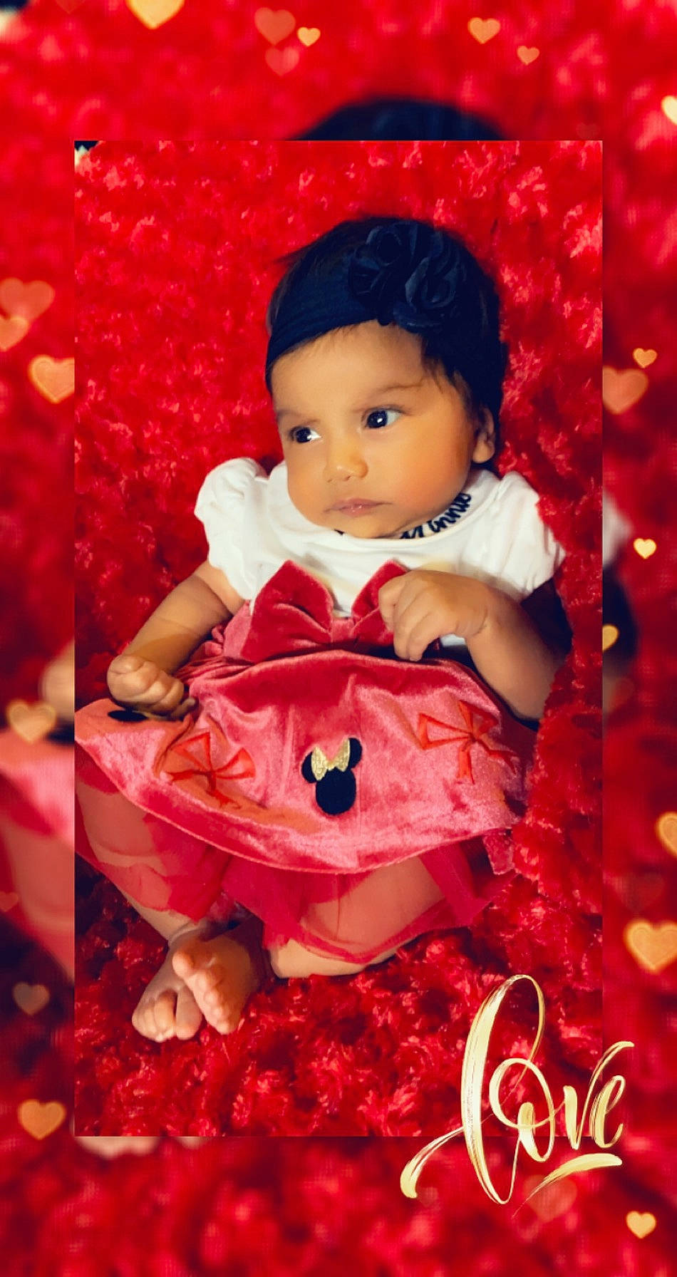 Jimena joined the competition — help win amazing prizes! baby, baby_toddler_clothing, costume_accessory, creative_arts, doll, embellishment, headwear, peach, person, pink, toy