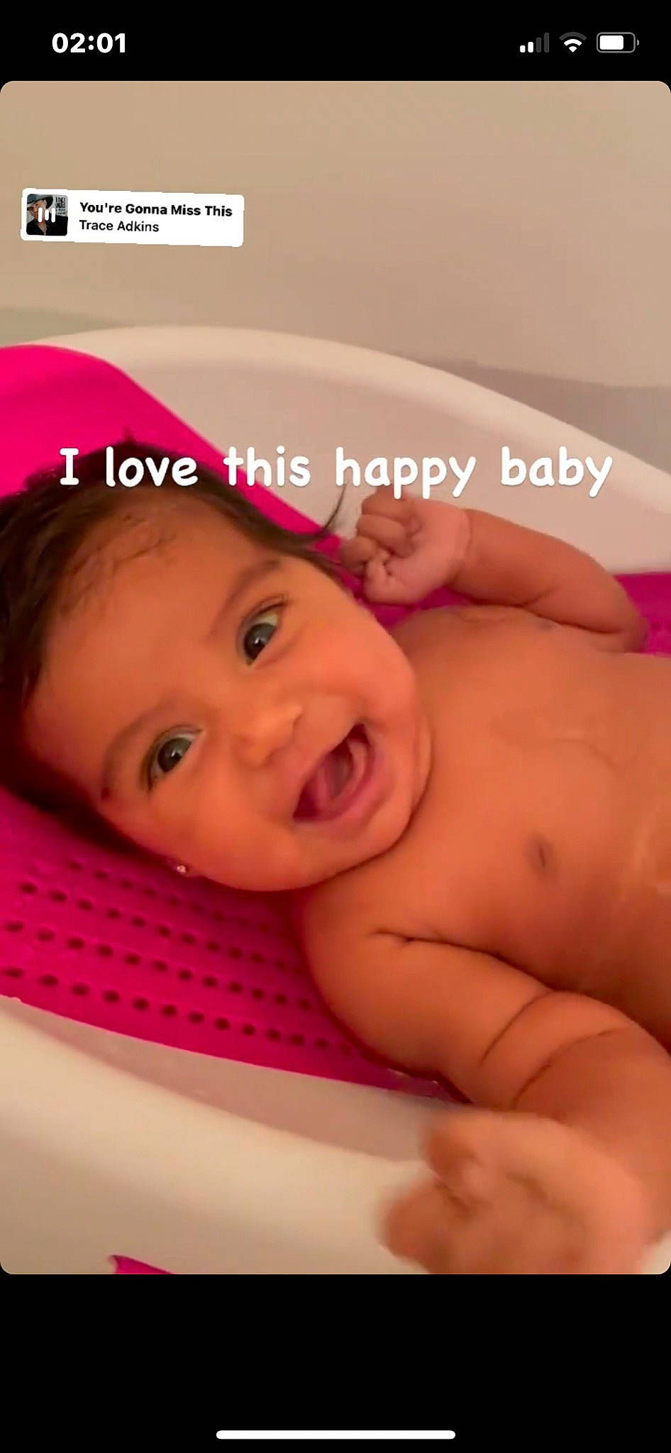 Jimena joined the competition — help win amazing prizes! baby, baby_toddler_clothing, cheek, child, eyebrow, eyelash, facial_expression, finger, forehead, iris, lip, magenta, muscle, organ, person, photography, pink, skin, stomach, toddler