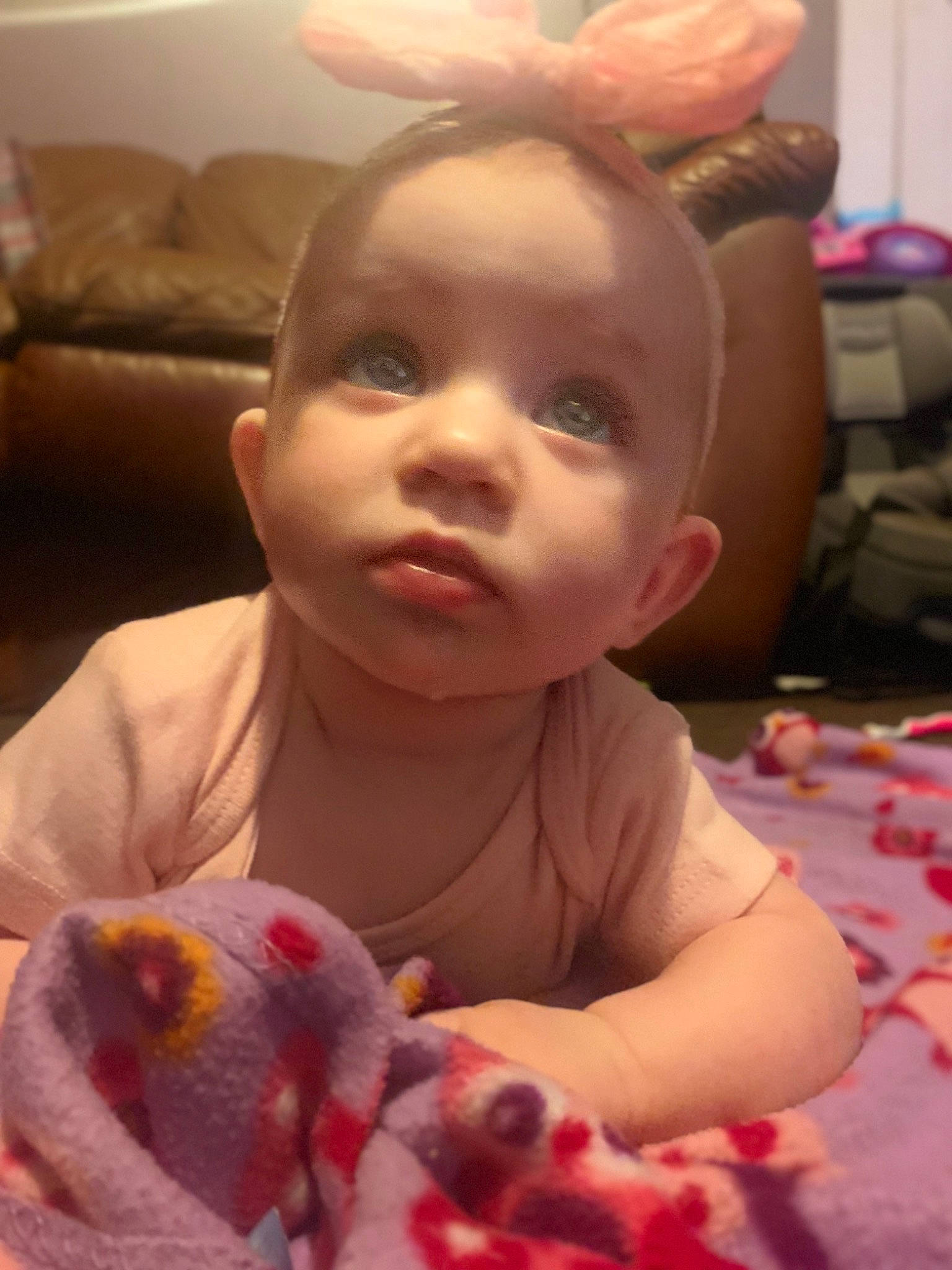 Acelynn is registered to the contest to win money with this photo: baby, cheek, child, ear, eye, face, head, lip, mouth, organ, person, pink, skin, toddler