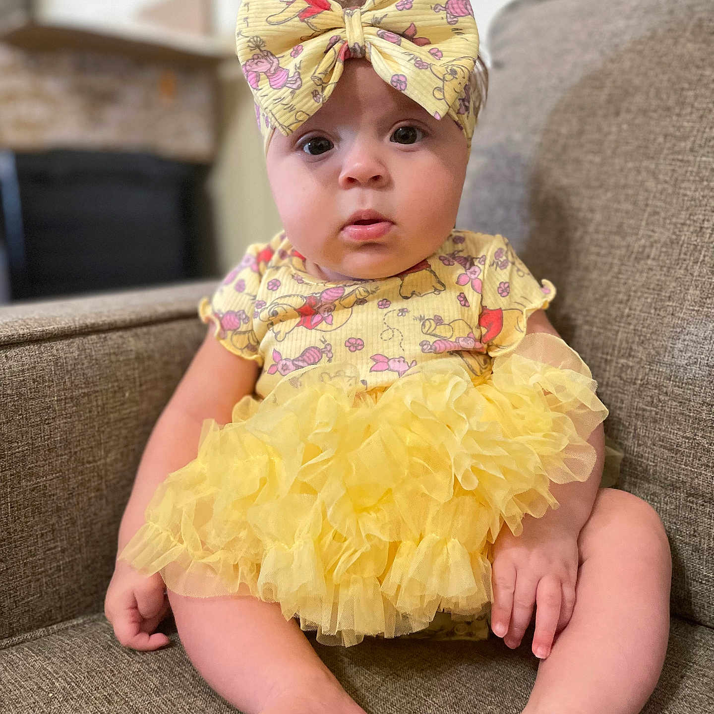 Savara joined the competition — help win amazing prizes! accessories, baby, bodypart, bonnet, cap, clothing, couch, cushion, dress, face, formalwear, furniture, hat, head, homedecor, person, photography, portrait, sitting, sleeve