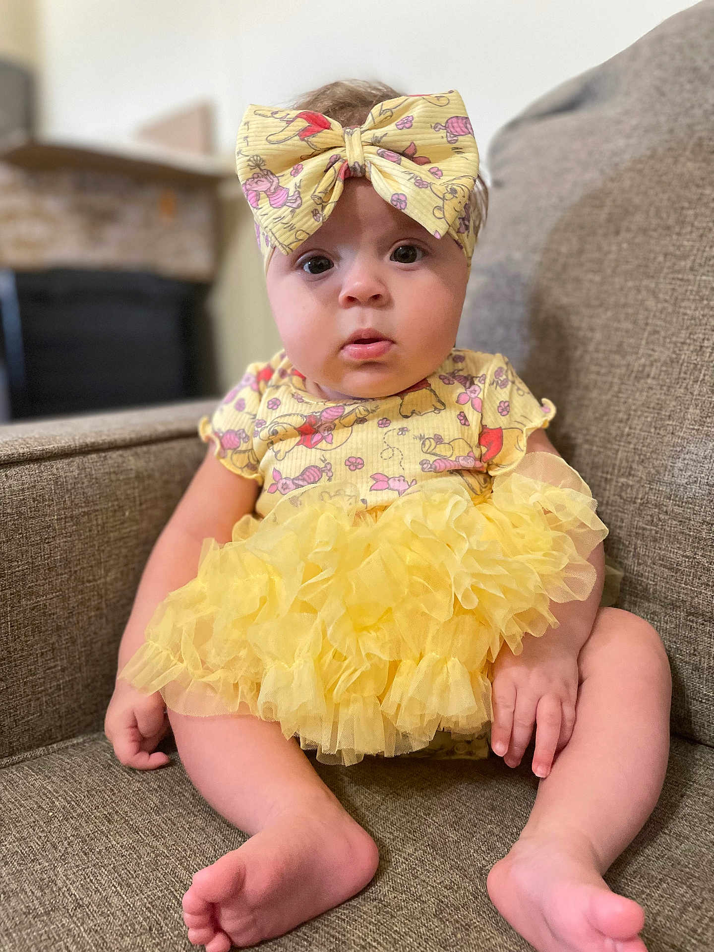 Savara joined the competition — help win amazing prizes! accessories, baby, bodypart, bonnet, cap, clothing, couch, cushion, dress, face, formalwear, furniture, hat, head, homedecor, person, photography, portrait, sitting, sleeve